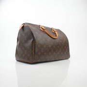 Louis Vuitton Monogram Speedy 35 Boston Bag