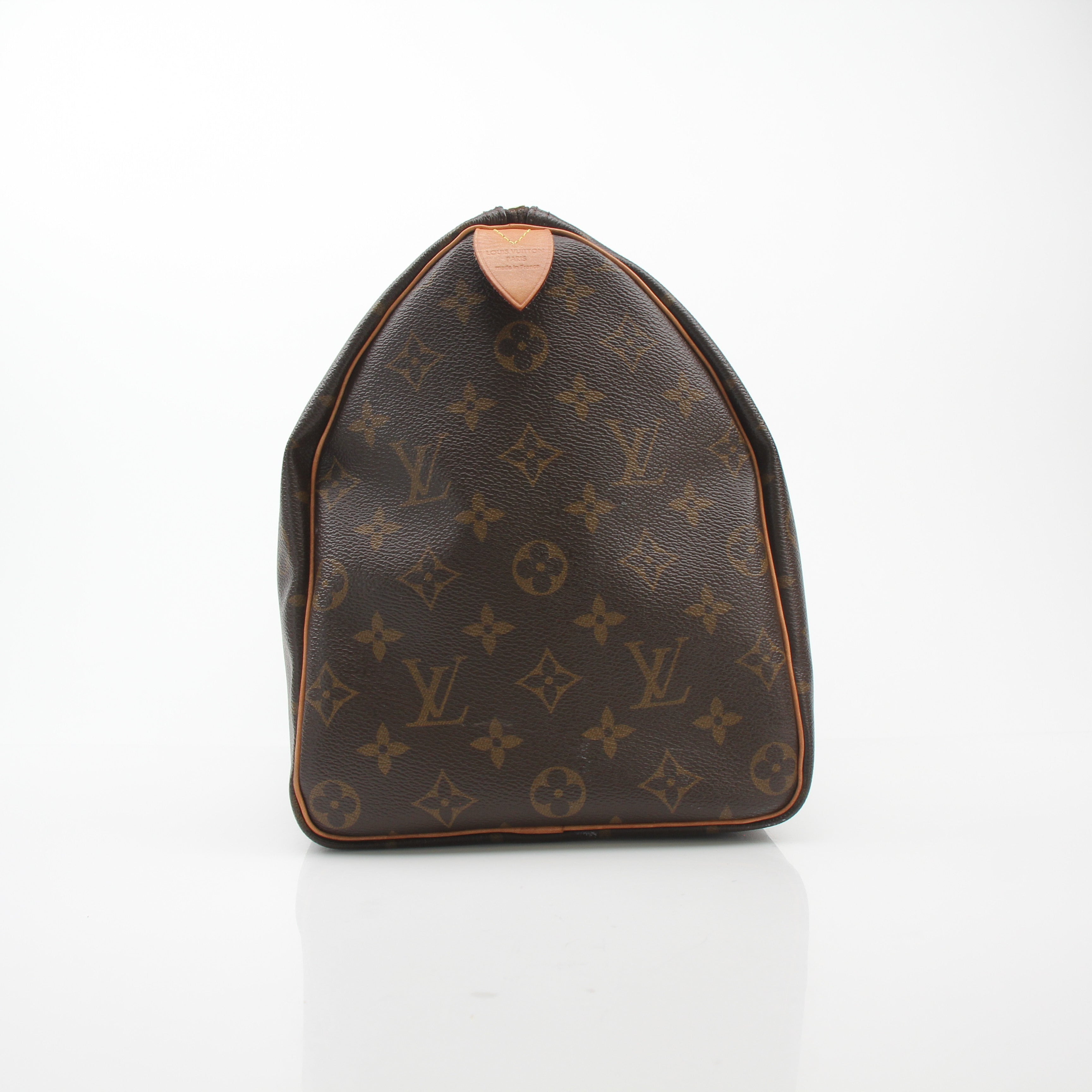 Louis Vuitton Monogram Speedy 35 Boston Bag