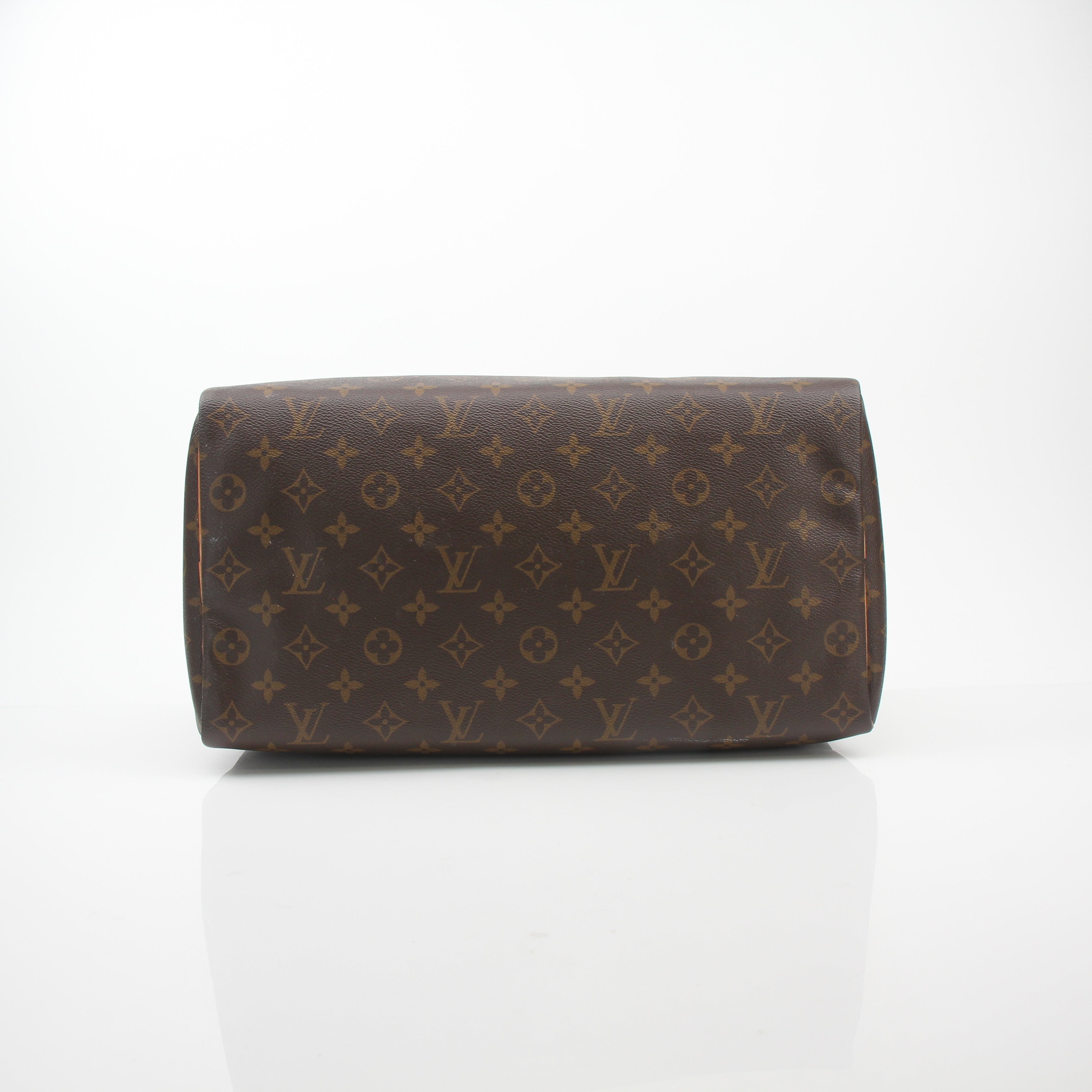 Louis Vuitton Monogram Speedy 35 Boston Bag