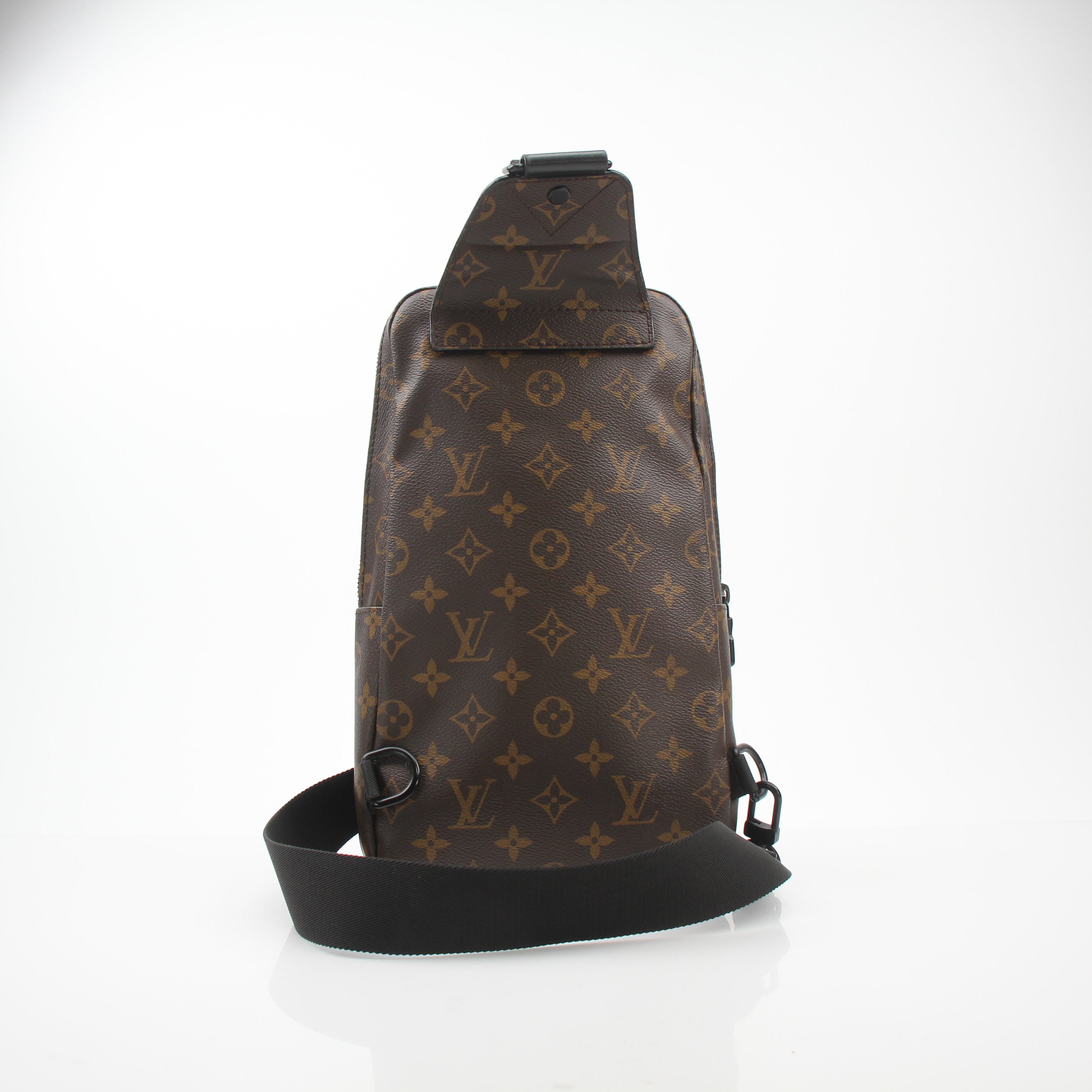 Louis Vuitton Monogram Macassar Avenue Sling Bag NM