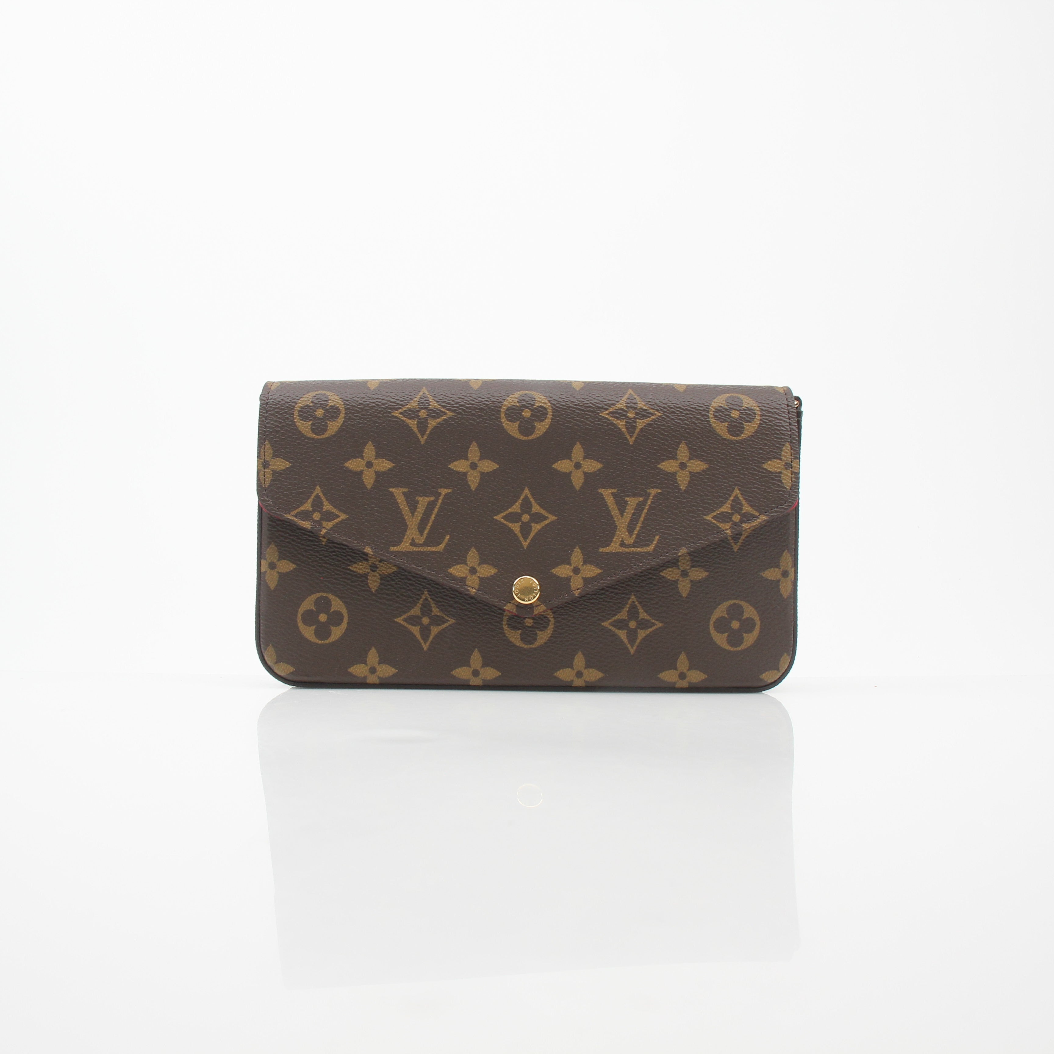 Louis Vuitton Monogram Pochette Félicie Chain Wallet