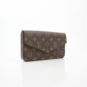 Louis Vuitton Monogram Pochette Félicie Chain Wallet