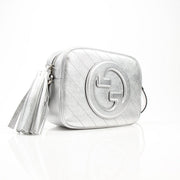 Gucci Blondie shoulder handbag by Gold & Beyond, featuring a stylish leather design with gold-tone hardware and a top handle.