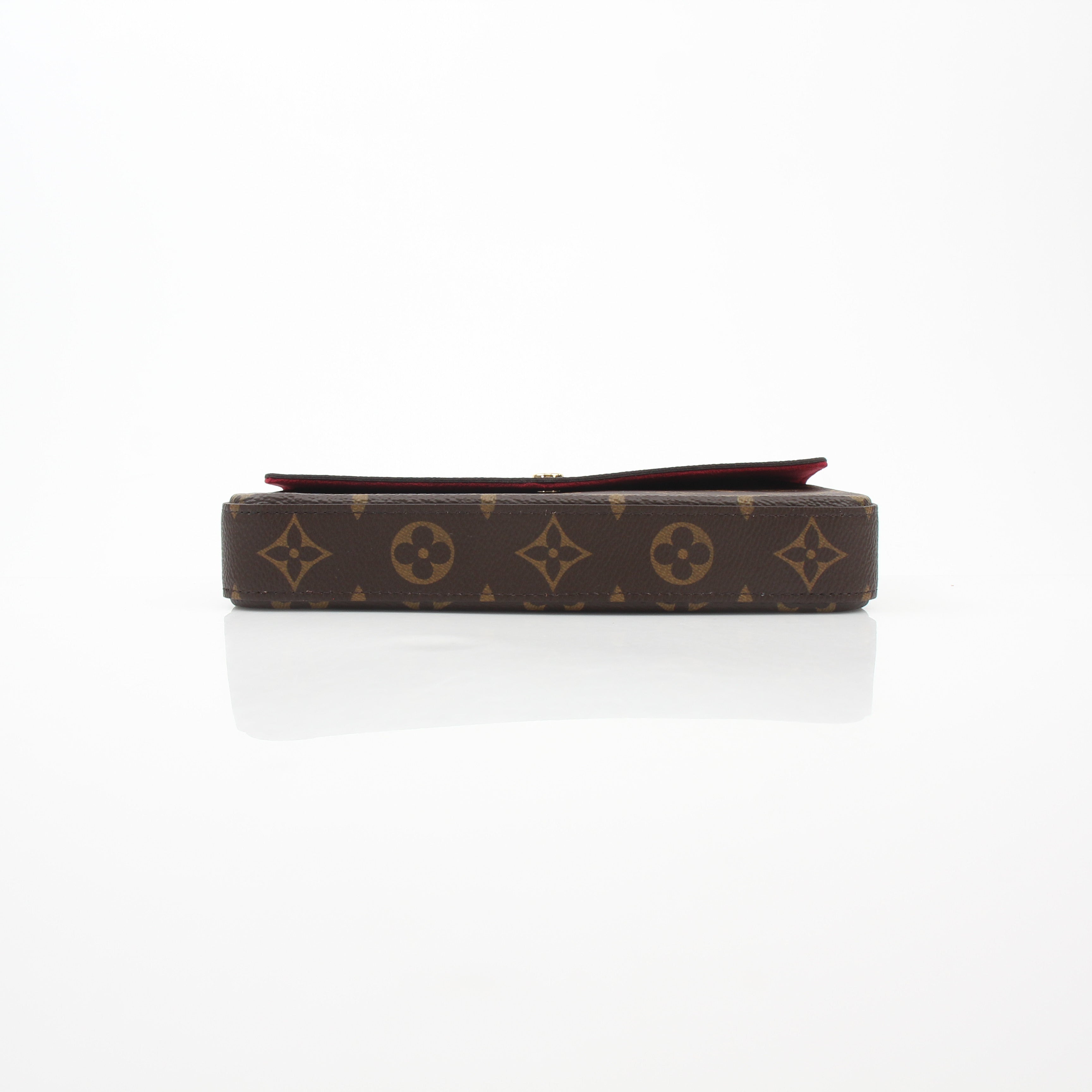 Louis Vuitton Monogram Pochette Félicie Chain Wallet