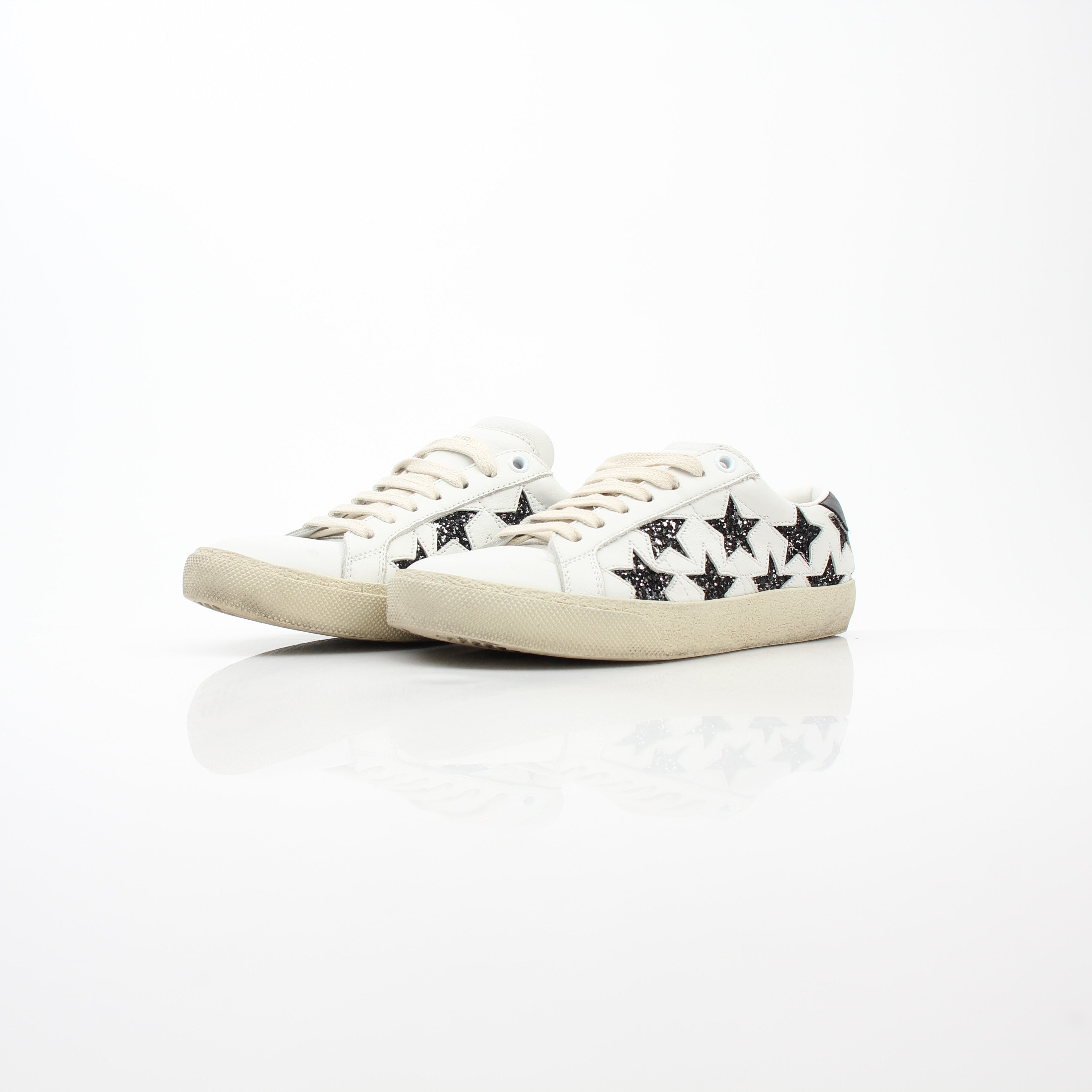 Saint Laurent Court Classic Star Sneakers