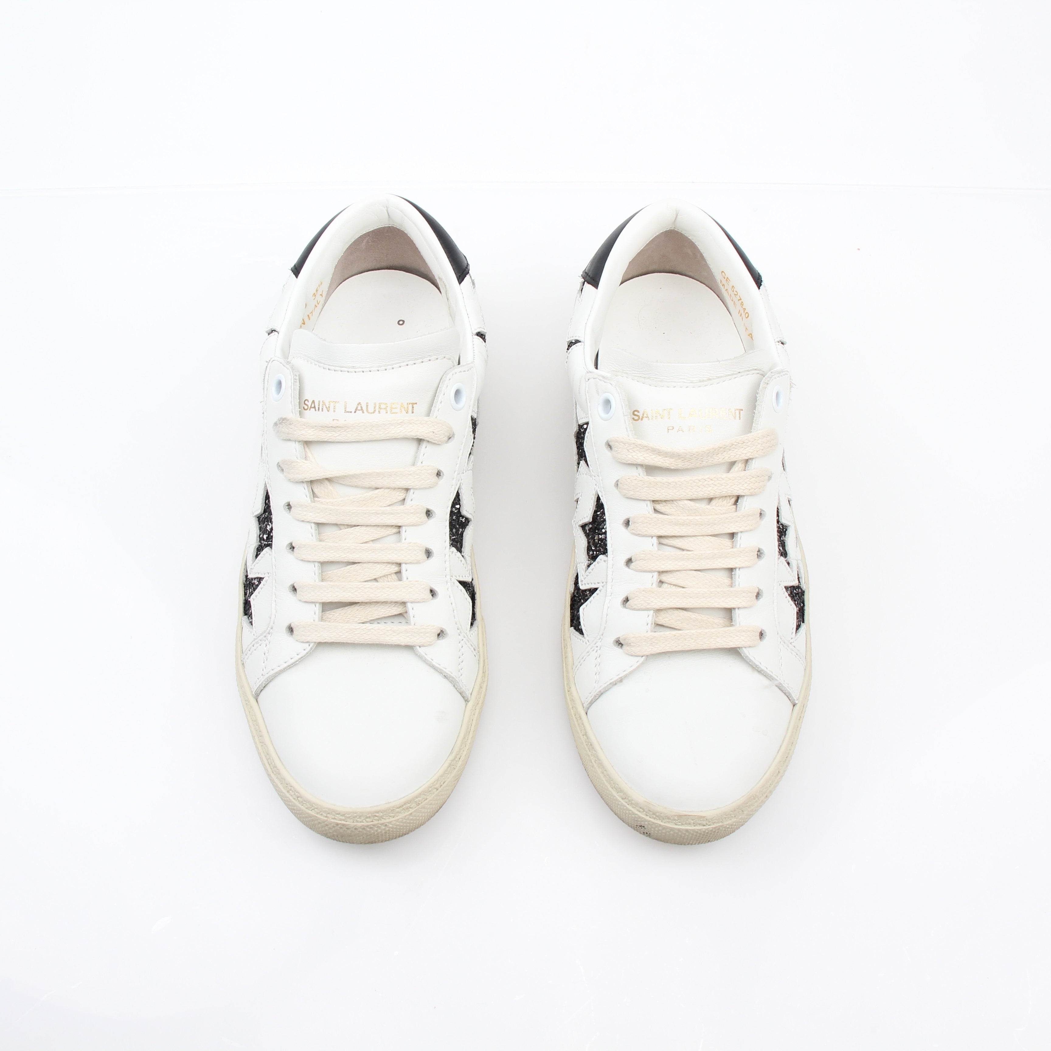 Saint Laurent Court Classic Star Sneakers
