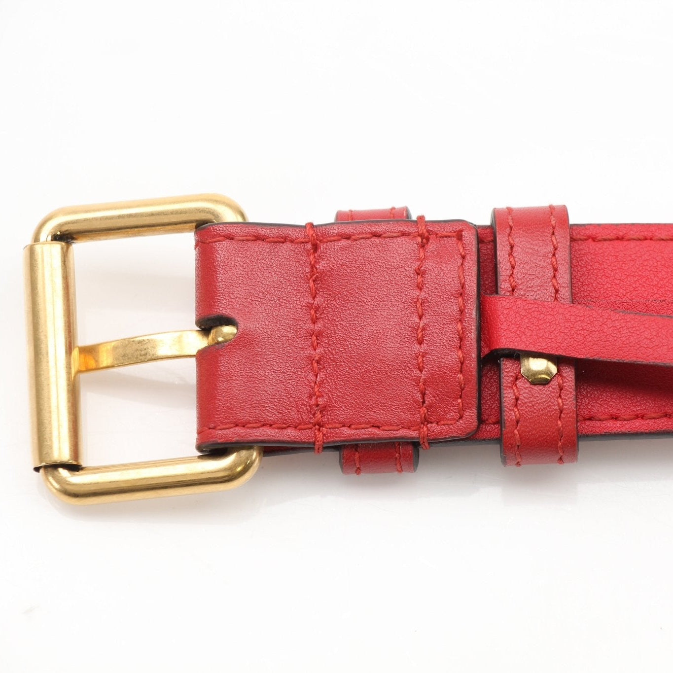 Gold & Beyond Gucci GG Marmont belt bag handbag with quilted leather and gold hardware, stylish accessory for everyday wear.