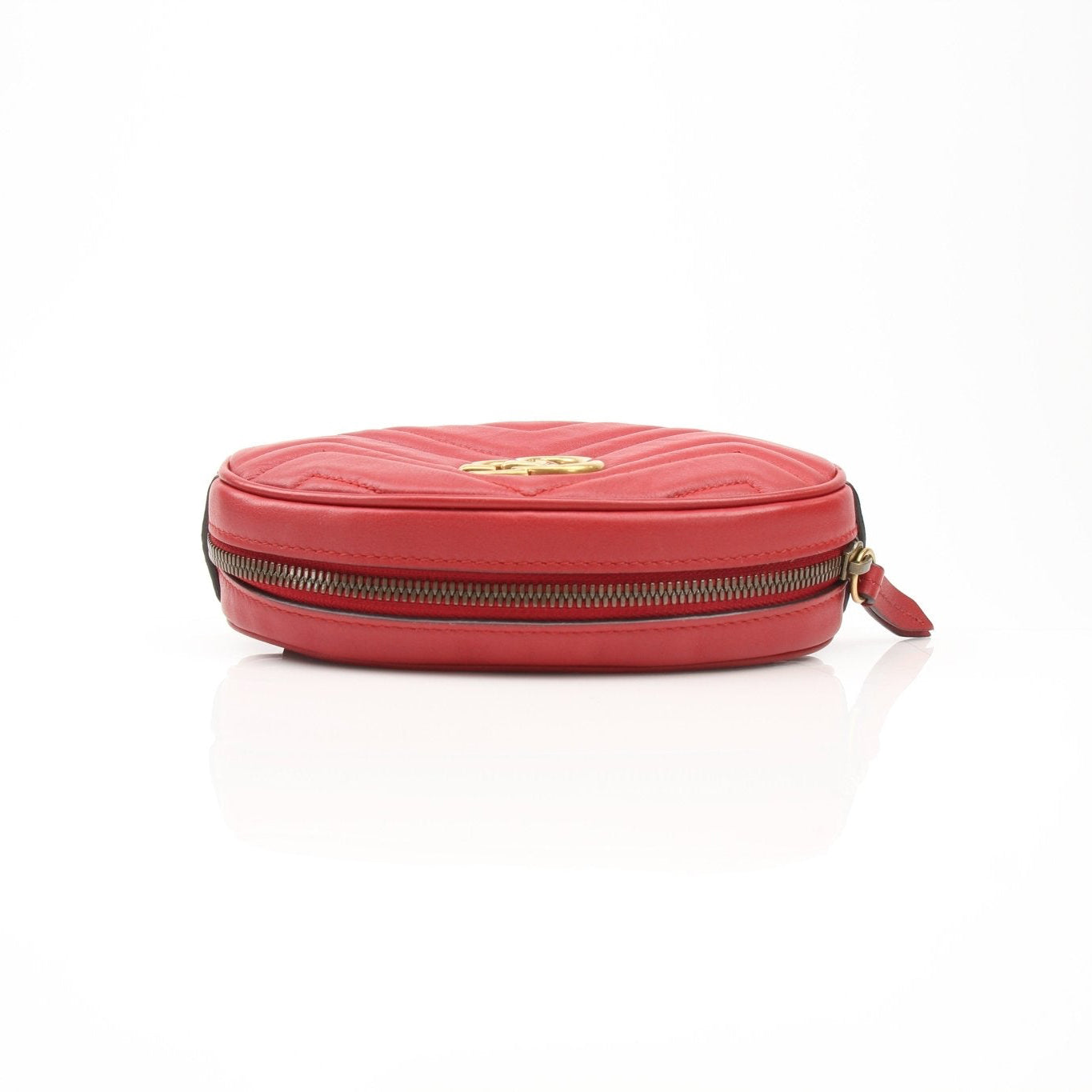 Gucci GG Marmont belt bag by Gold & Beyond, stylish handbag with quilted leather and gold-tone hardware, shown on a neutral background.