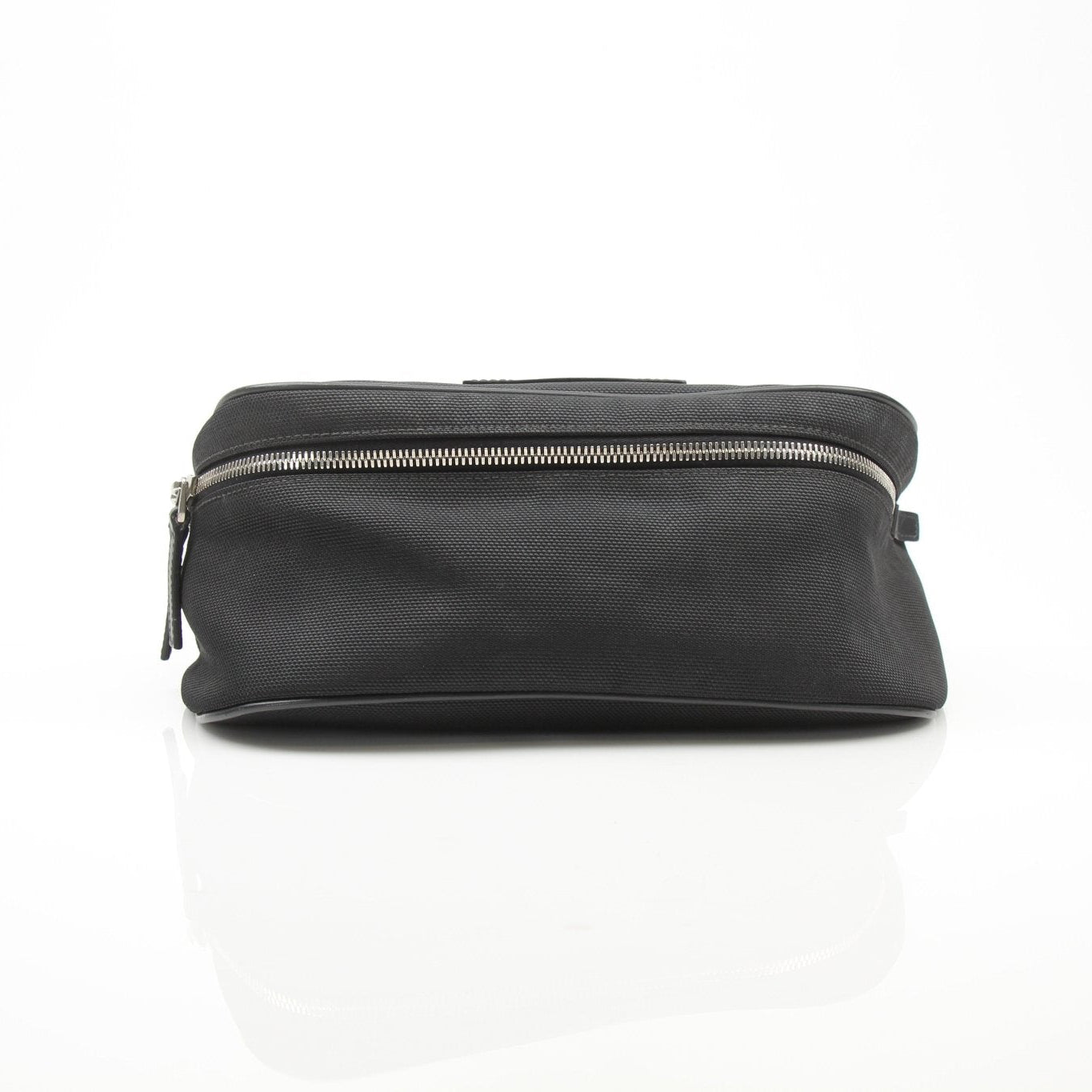 Gucci Techno Web Canvas waist bag featuring a compact handbag design with adjustable strap and signature branding.