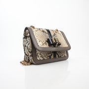 Christian Louboutin Sweet Charity Python Shoulder Bag