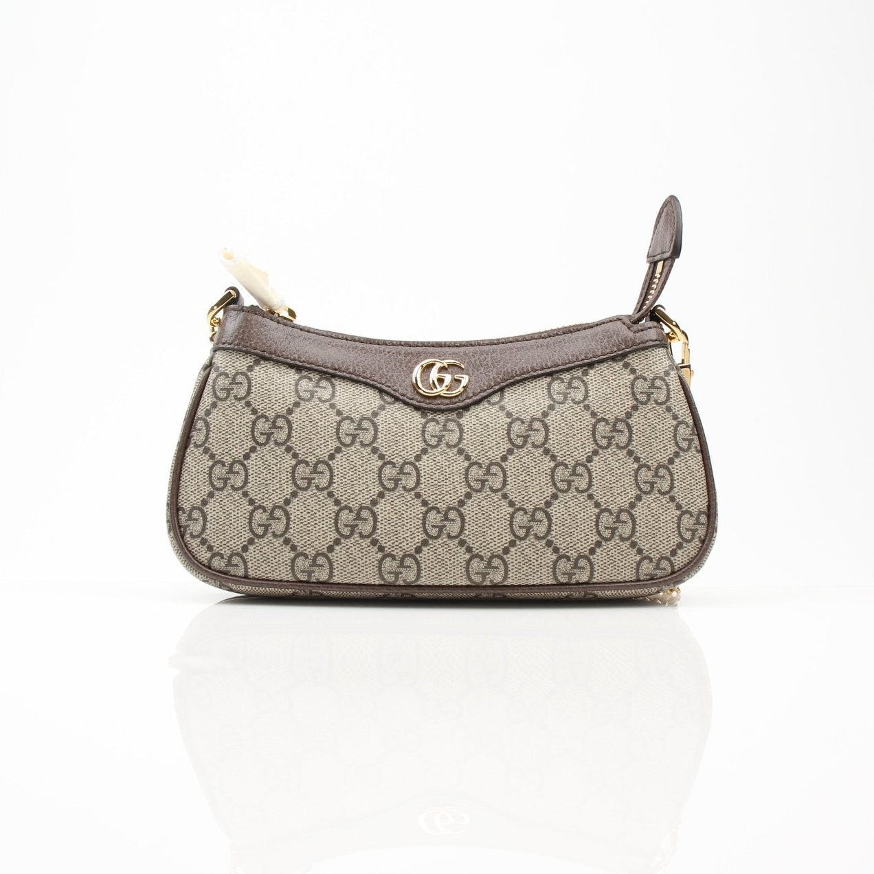 Gucci Ophidia GG Supreme Canvas Handbag featuring iconic logo and elegant design in a stylish image.