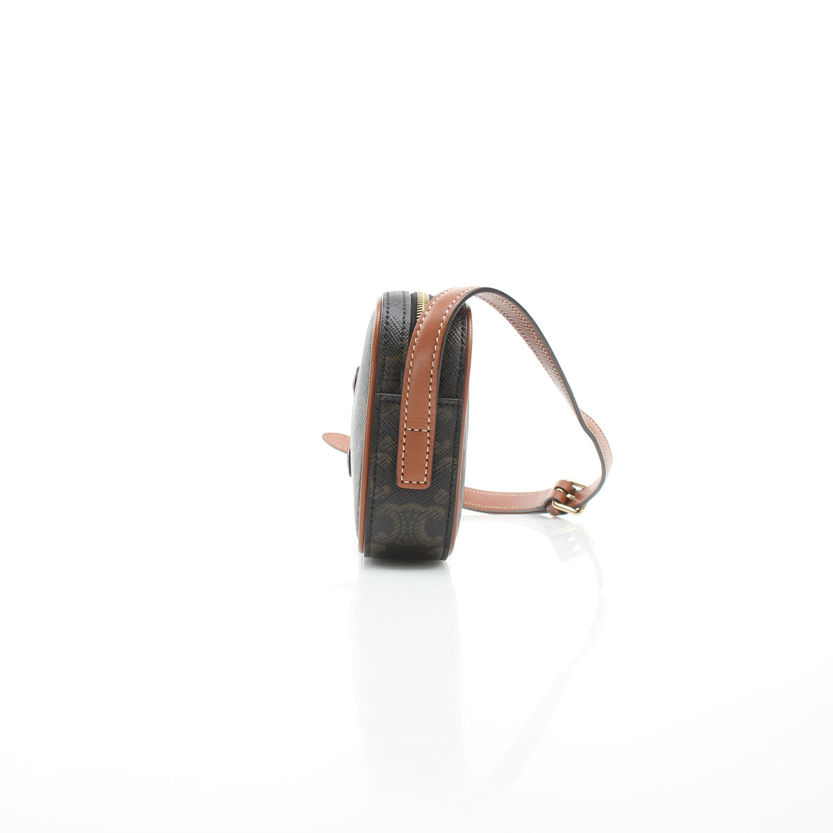 Celine Tan Triomphe Canvas Mini Camera Shoulder Bag