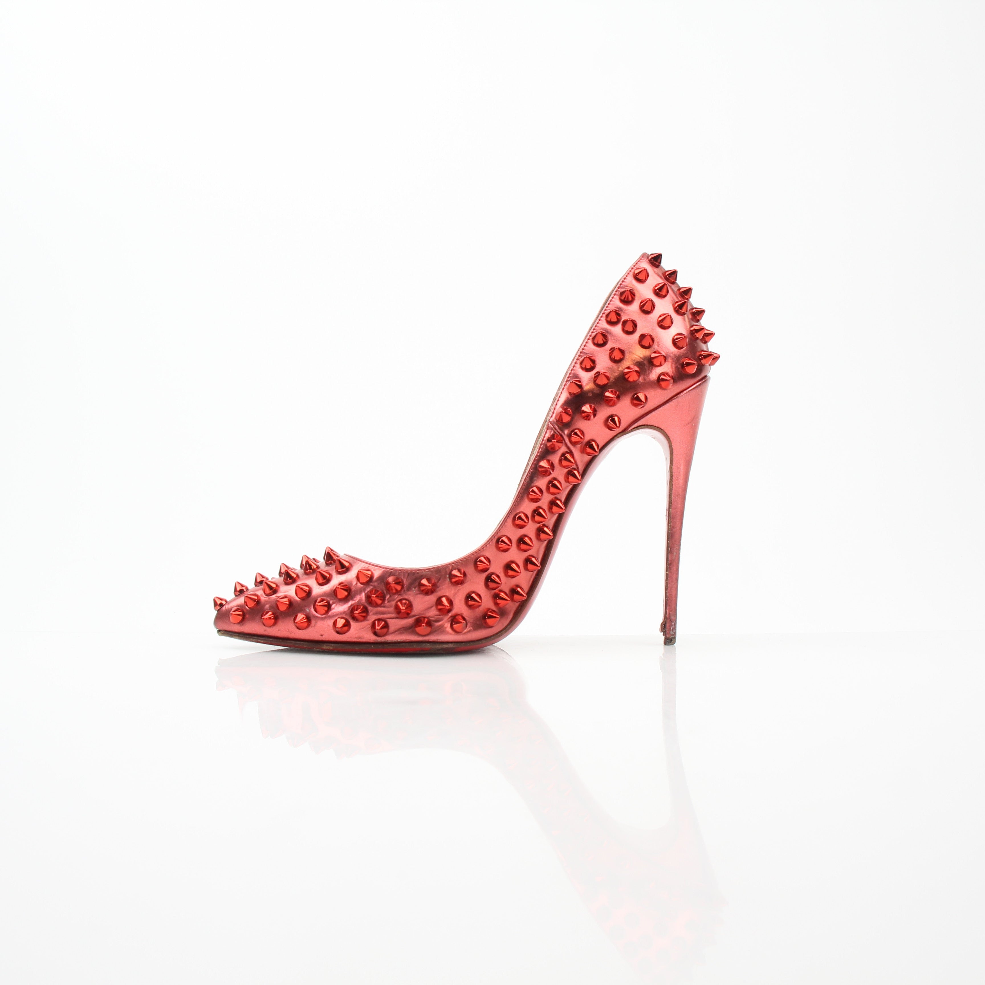 Christian Louboutin Pigalle Spikes 120 Pumps