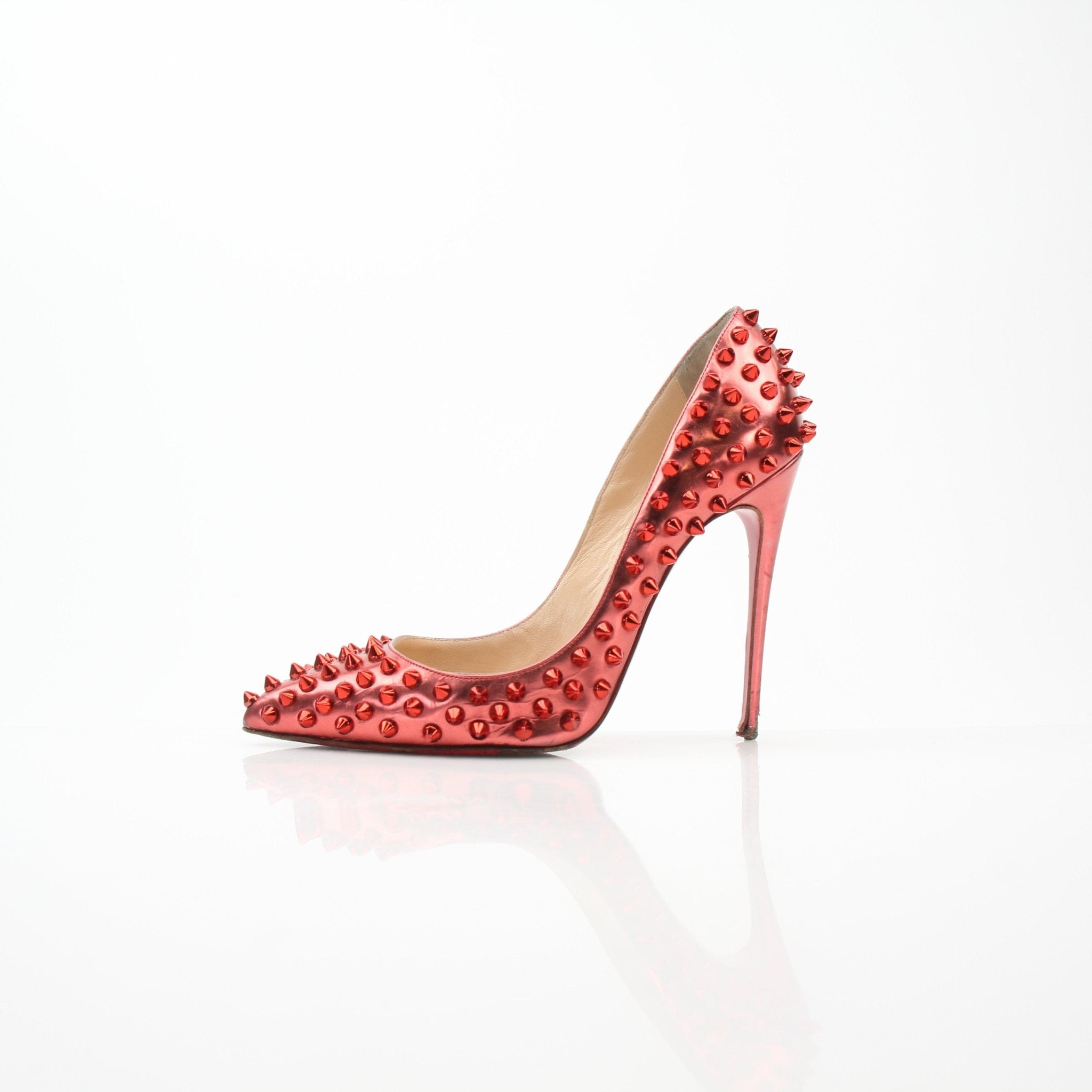 Christian Louboutin Pigalle Spikes 120 Pumps