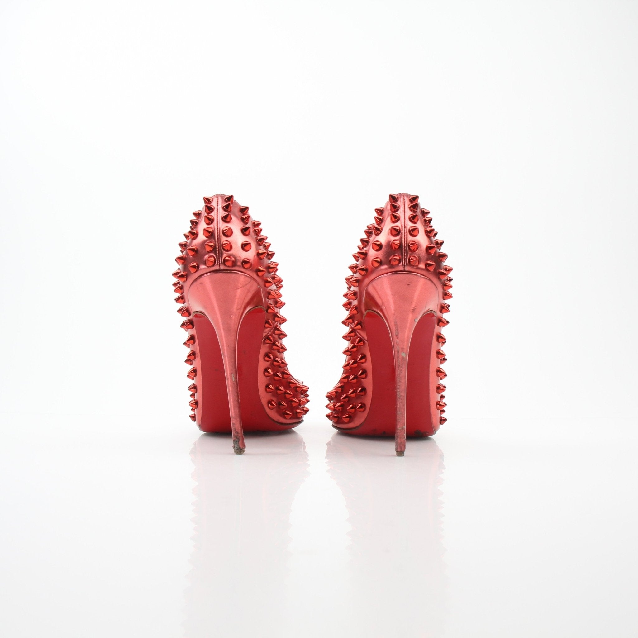 Christian Louboutin Pigalle Spikes 120 Pumps