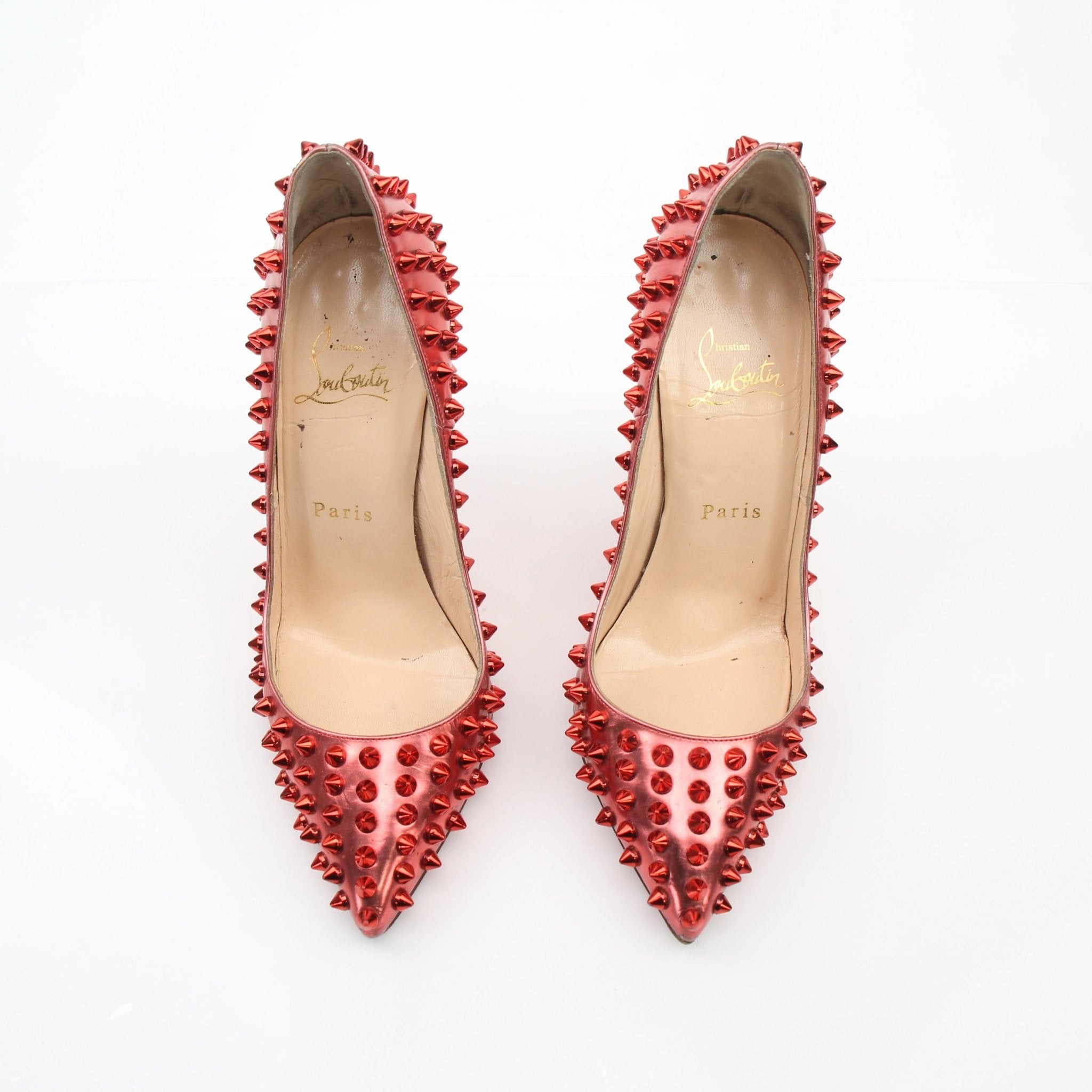 Christian Louboutin Pigalle Spikes 120 Pumps
