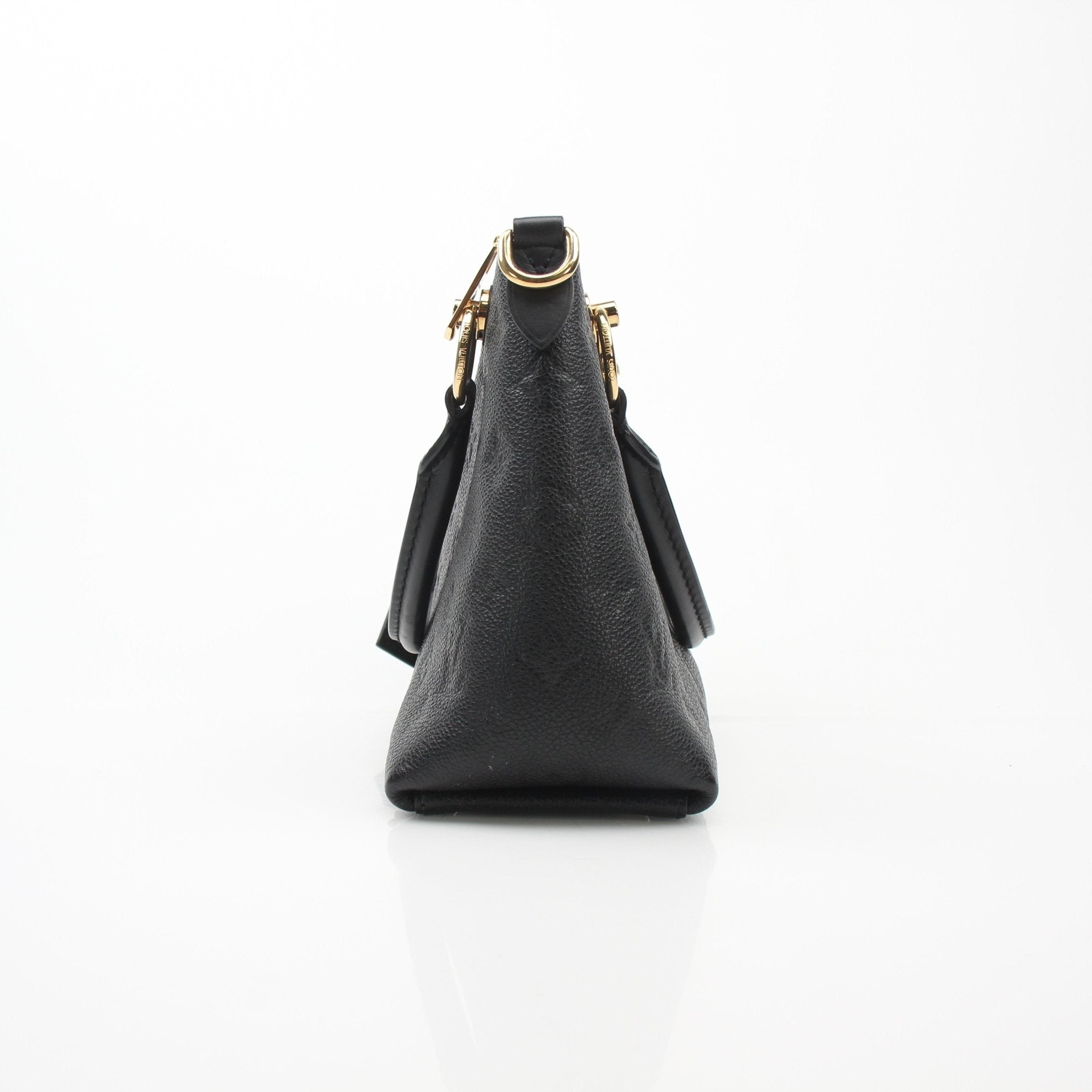 Louis Vuitton V Tote Black Monogram Empreinte Leather Bag