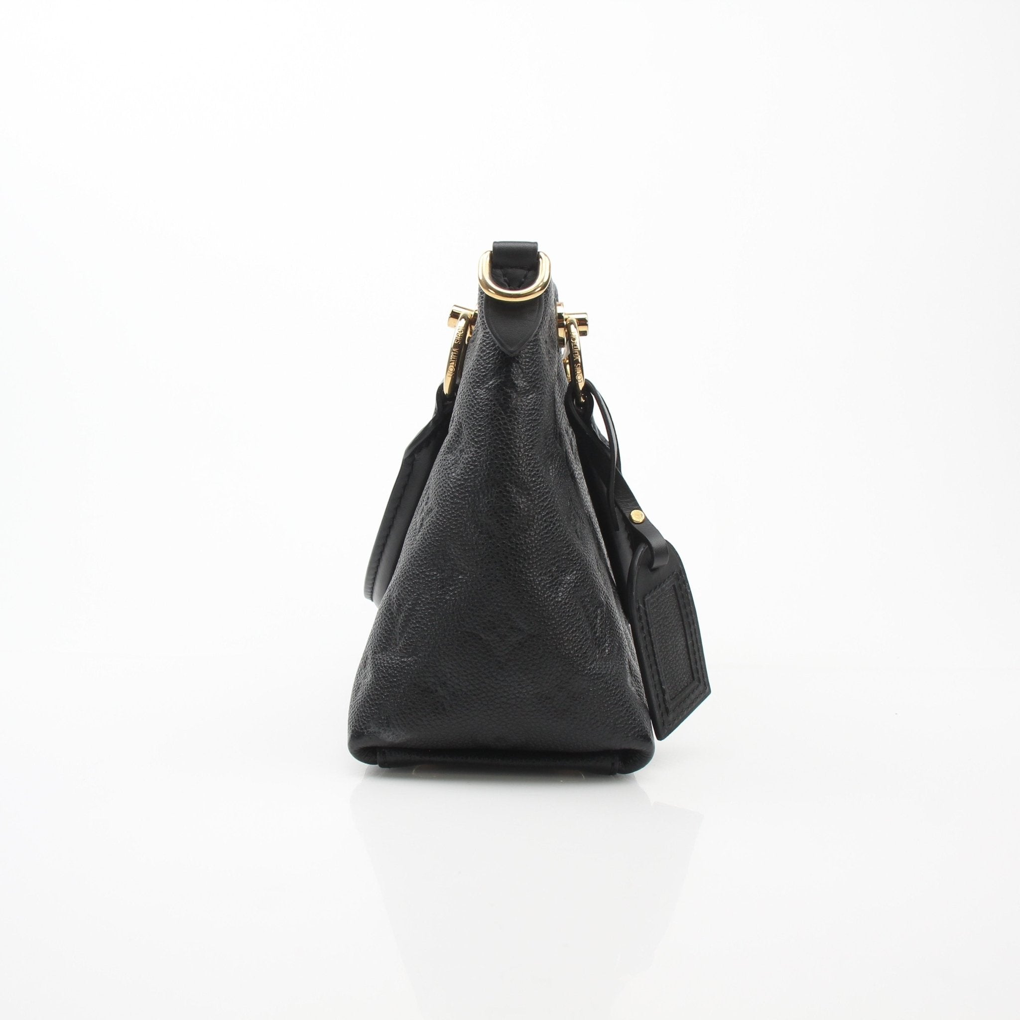 Louis Vuitton V Tote Black Monogram Empreinte Leather Bag