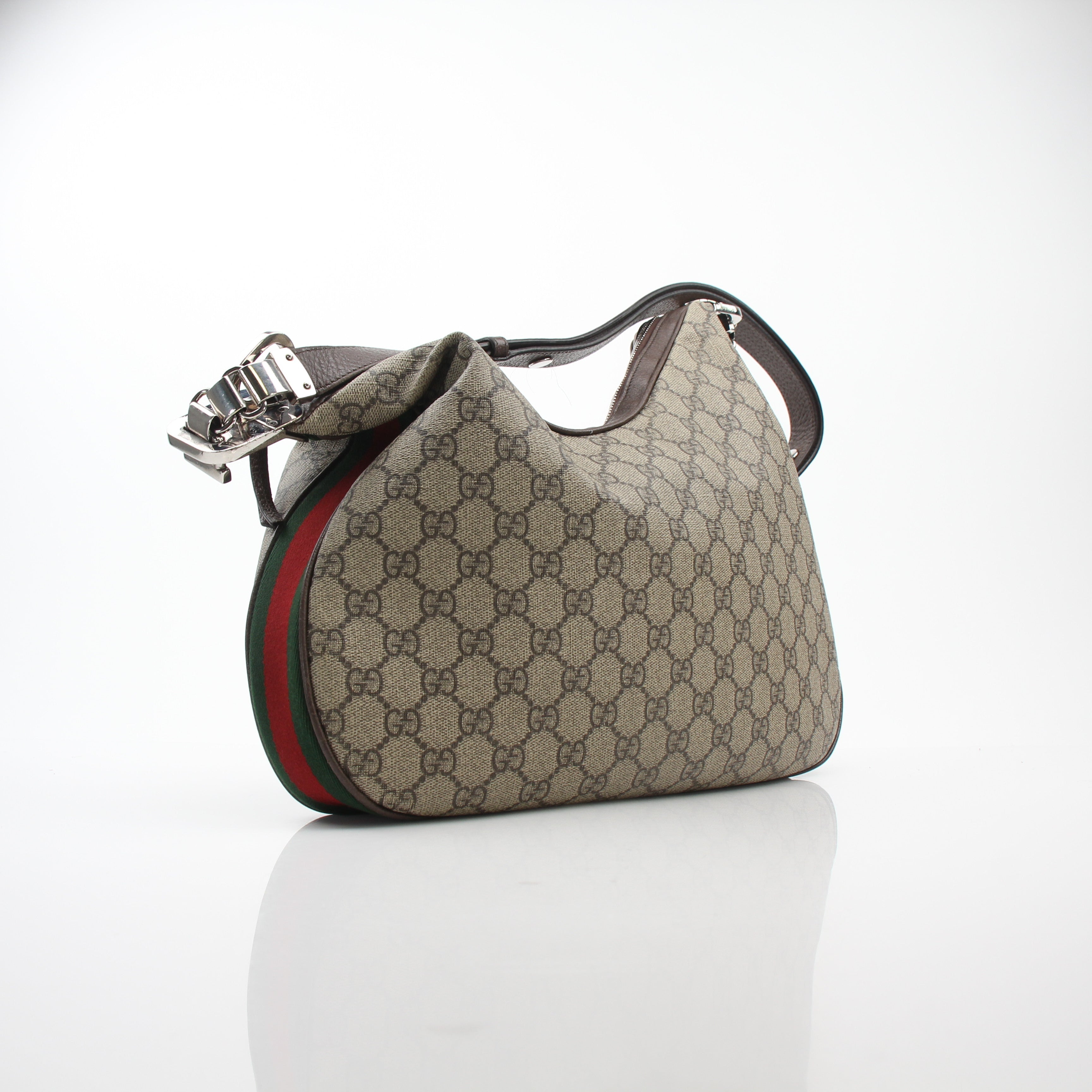 Gucci GG Supreme Canvas Shoulder Bag