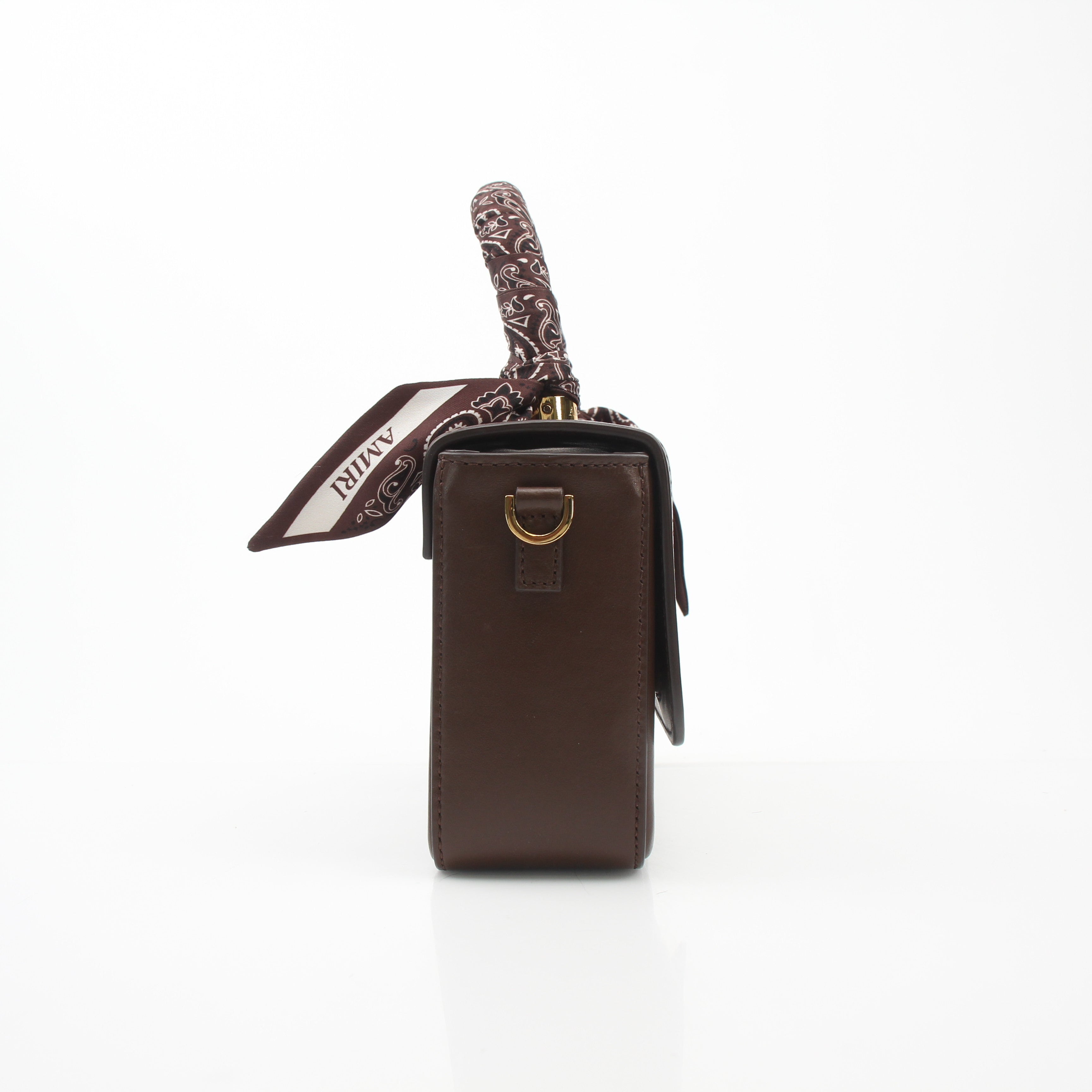 AMIRI Brown Bandana Micro M.A. Bag