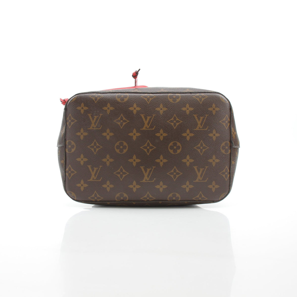 Louis Vuitton NéoNoé MM Monogram Coquelicot red bucket handbag by Gold & Beyond