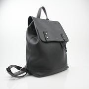 Saint Laurent Black Leather Backpack