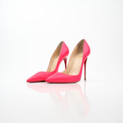 Christian Louboutin So Kate Pink Leather Pumps
