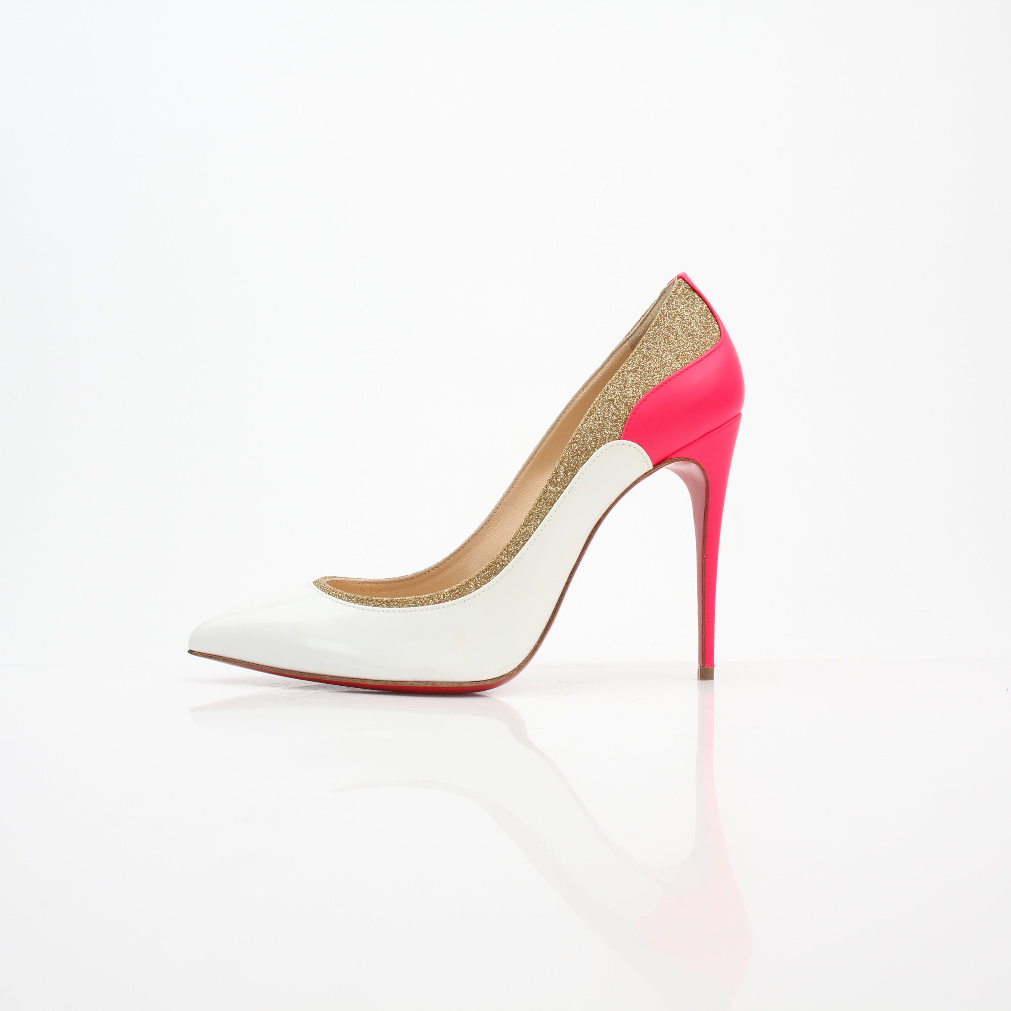 Christian Louboutin Tucsick Glitter Pumps