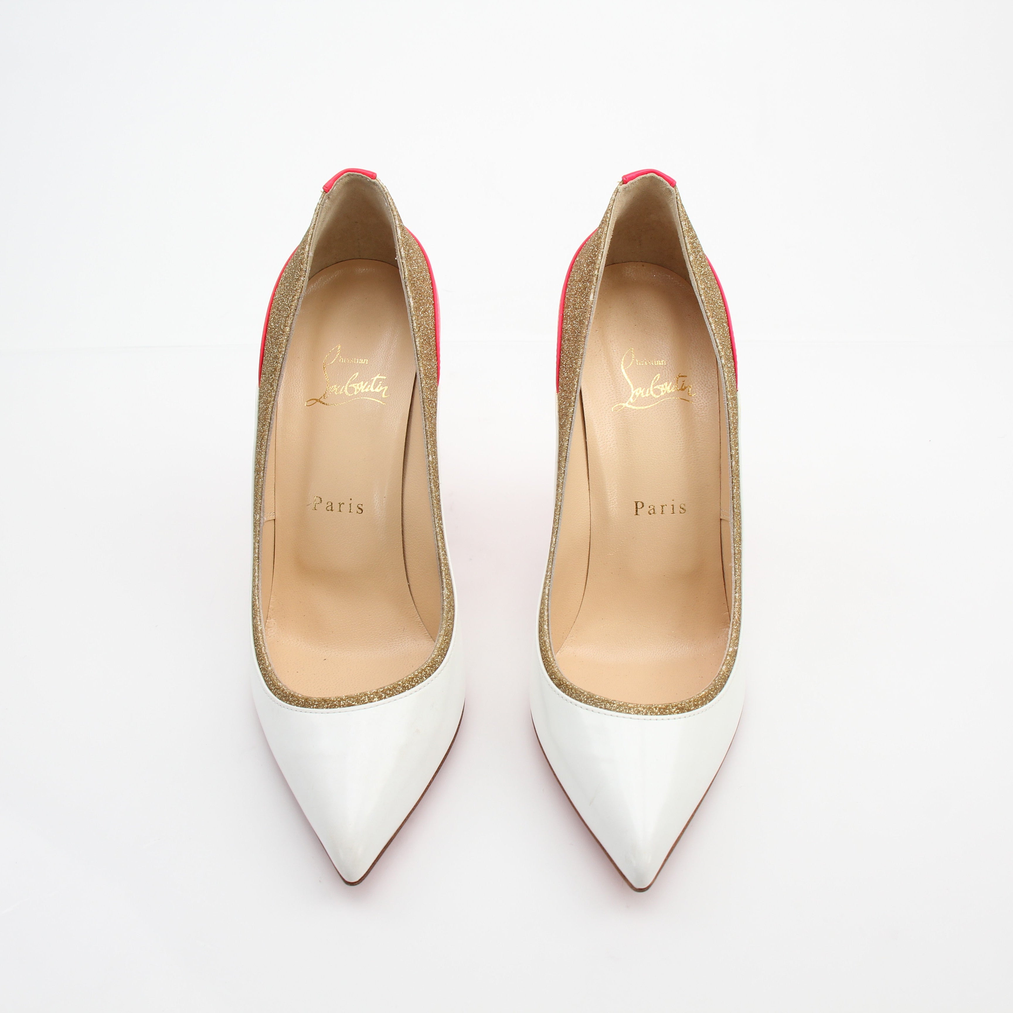 Christian Louboutin Tucsick Glitter Pumps
