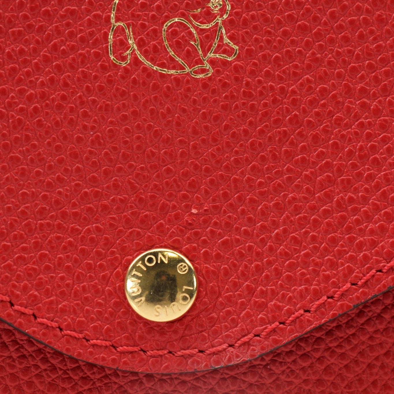 Louis Vuitton Limited Edition New Year Envelope Wallet by Gold & Beyond, featuring elegant design and premium materials.