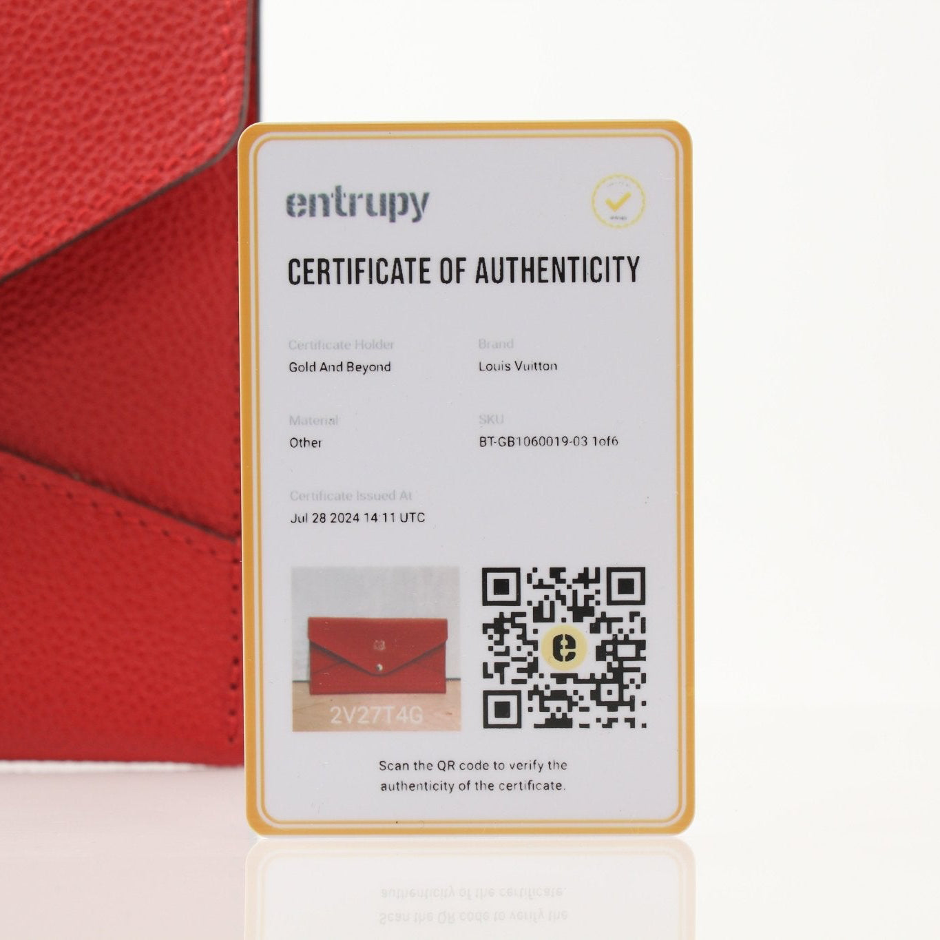 Louis Vuitton Limited Edition New Year Envelope Wallet by Gold & Beyond, showcasing elegant design and luxurious craftsmanship.
