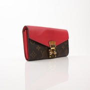 Louis Vuitton Pallas long wallet by Gold & Beyond, showcasing luxurious leather design and multiple card slots.