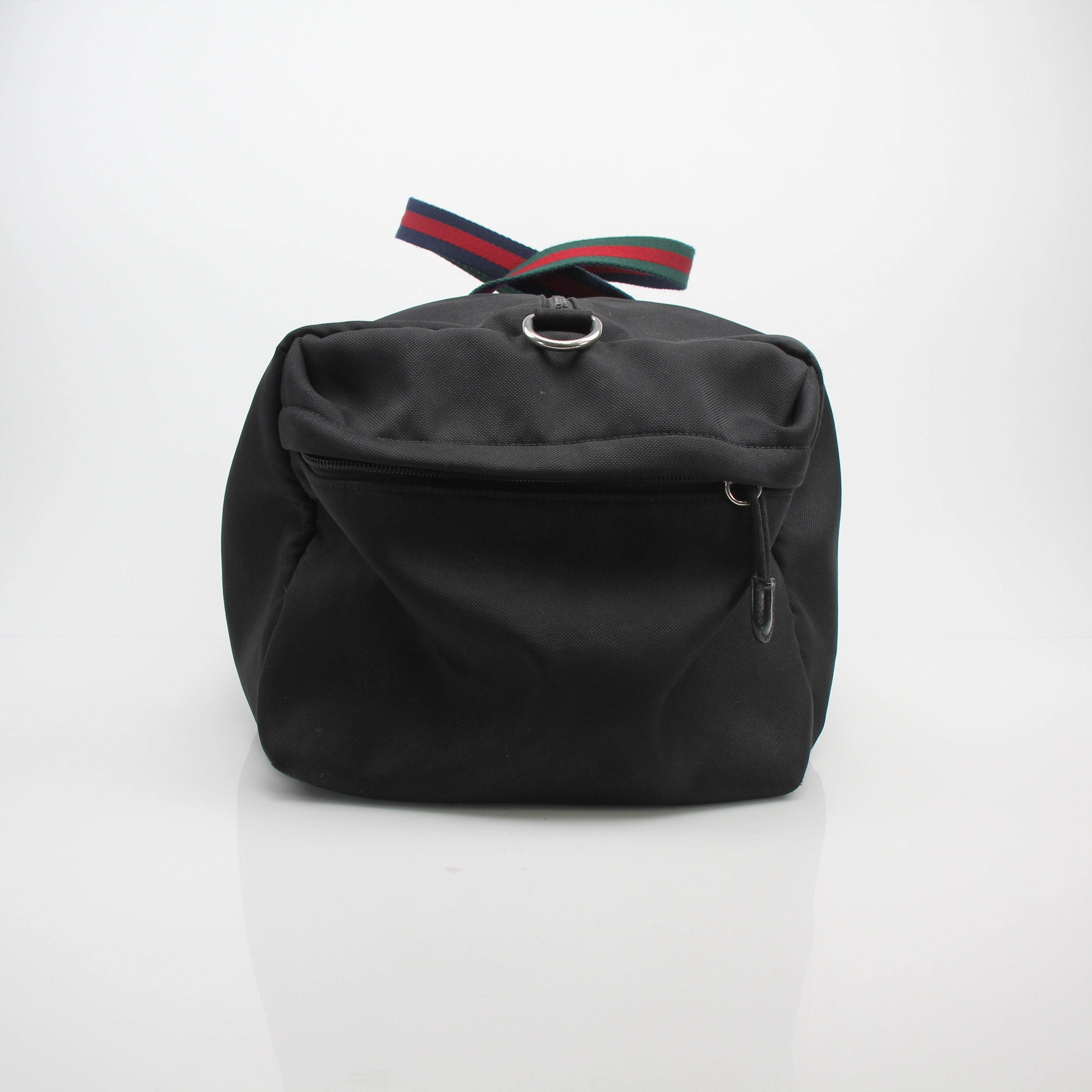 Gucci Techno Canvas Duffle Travel Bag