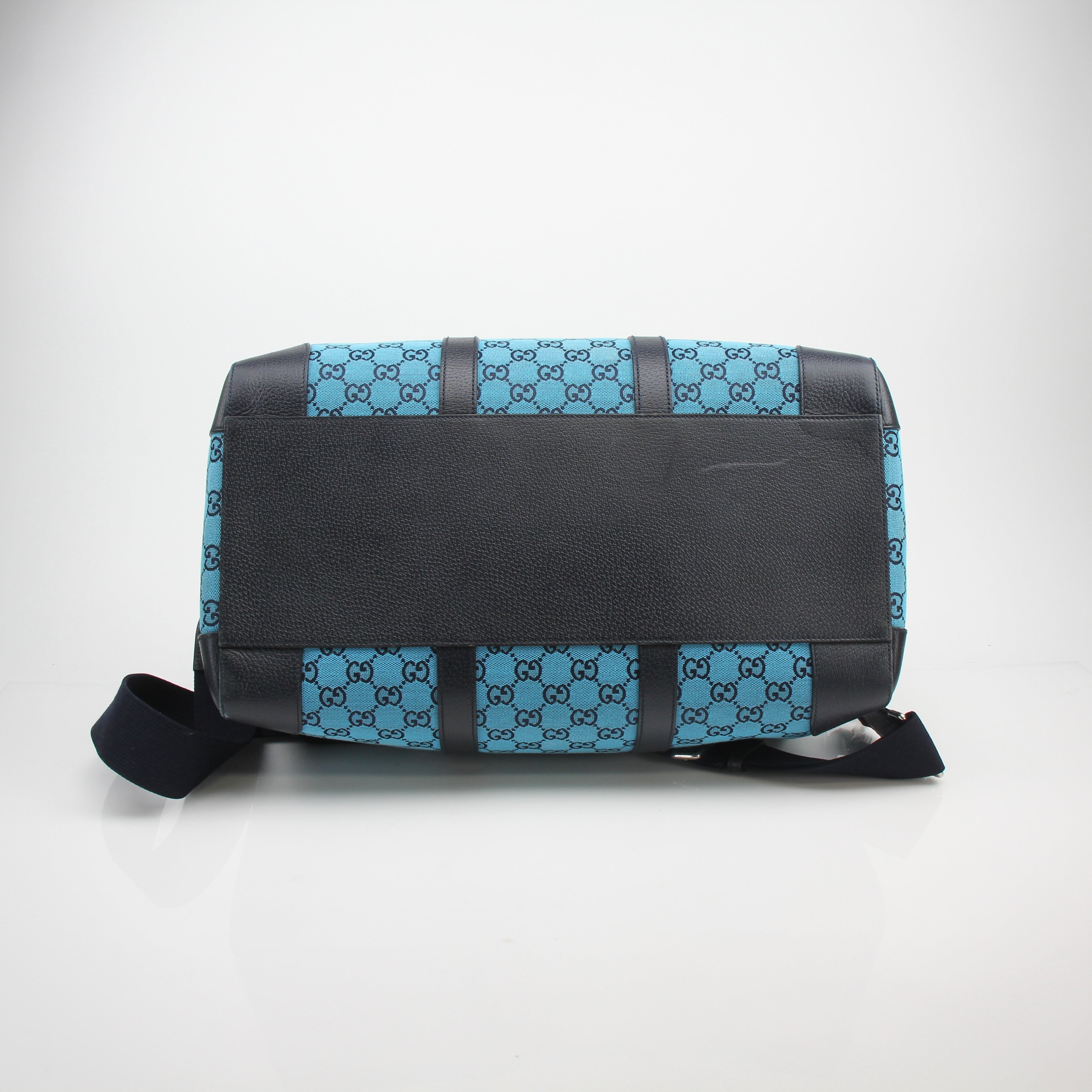 Gucci Savoy Blue GG Canvas Duffle Bag