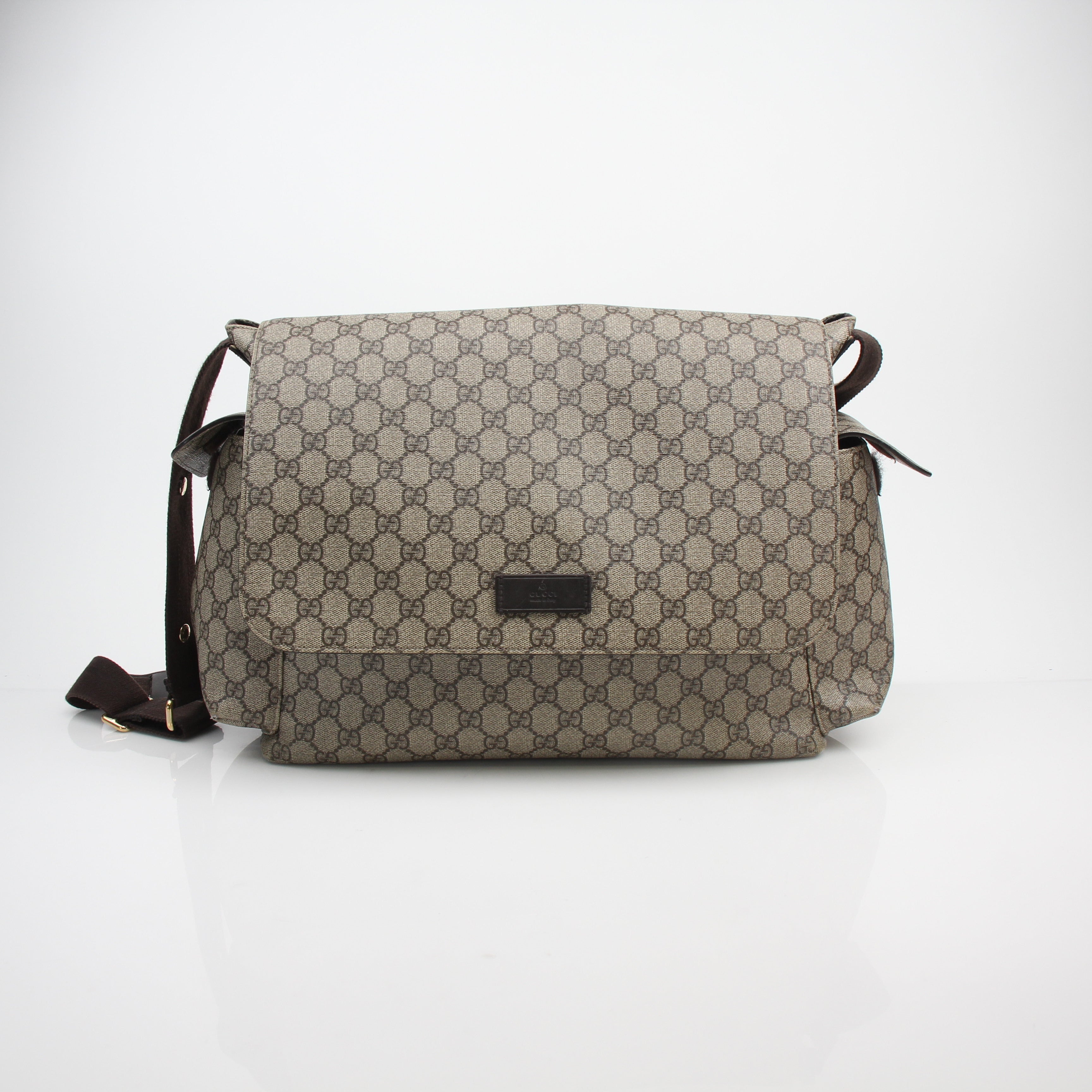 Gucci GG Supreme Plus Diaper Bag