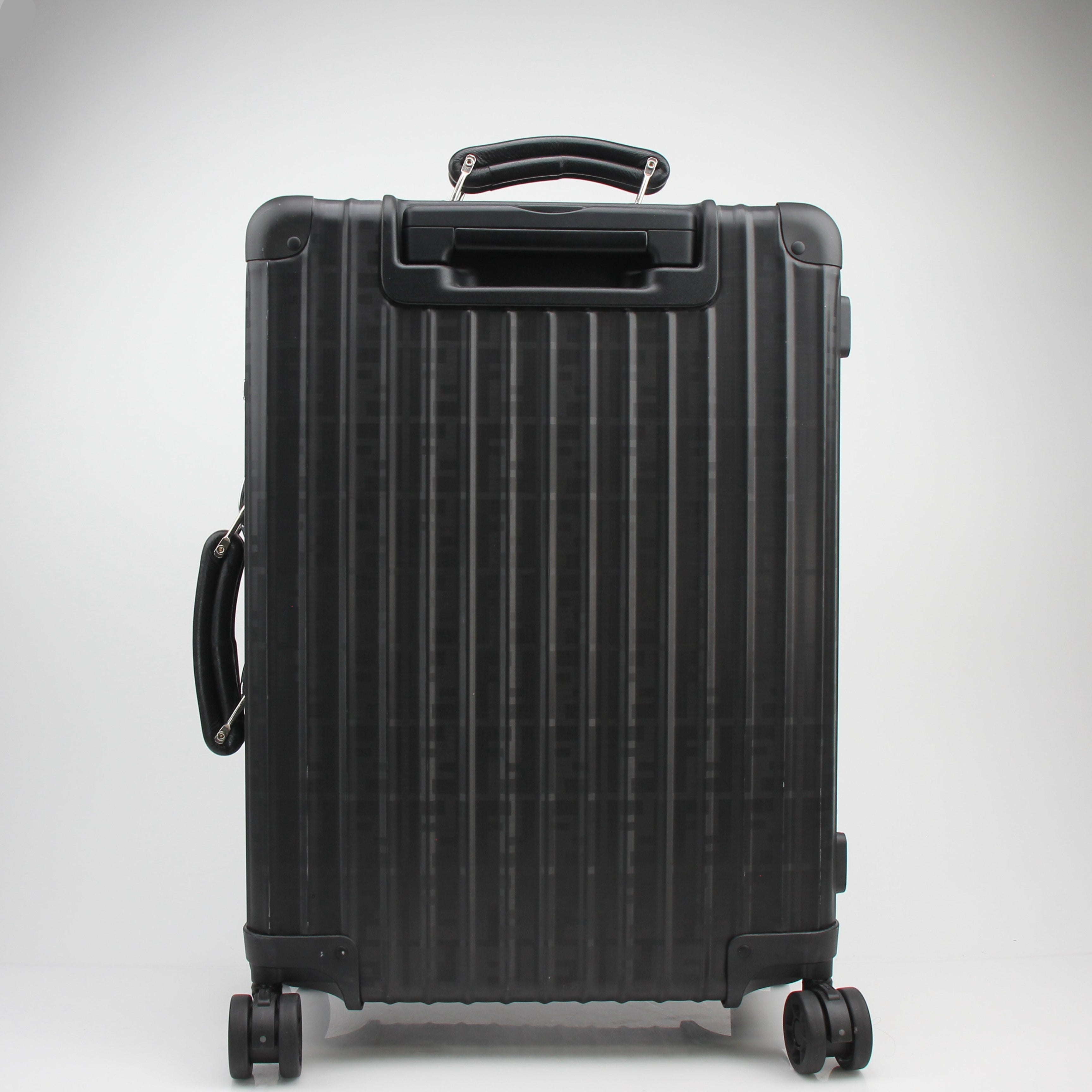 Fendi x Rimowa Black Aluminum Cabin Size Trolley