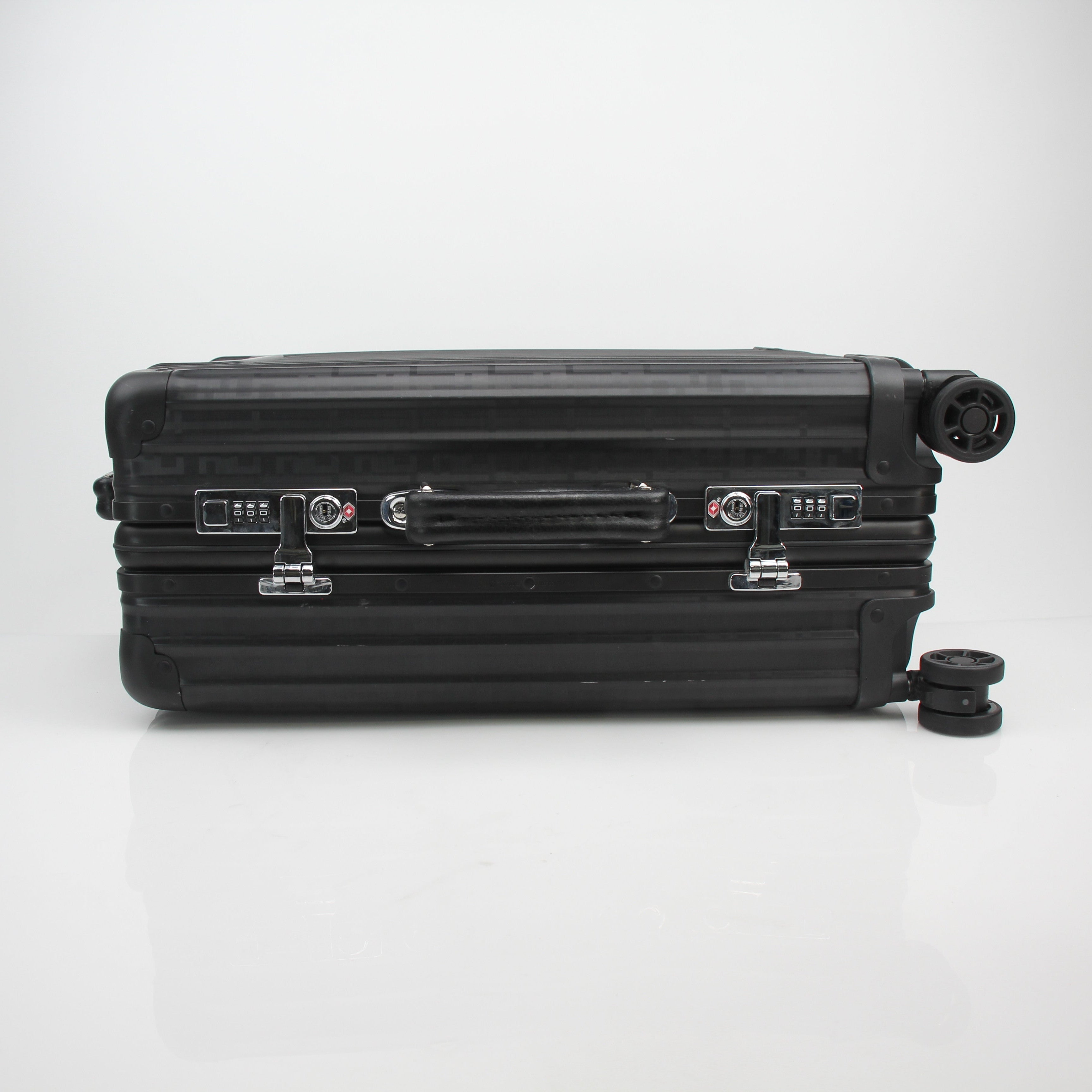 Fendi x Rimowa Black Aluminum Cabin Size Trolley