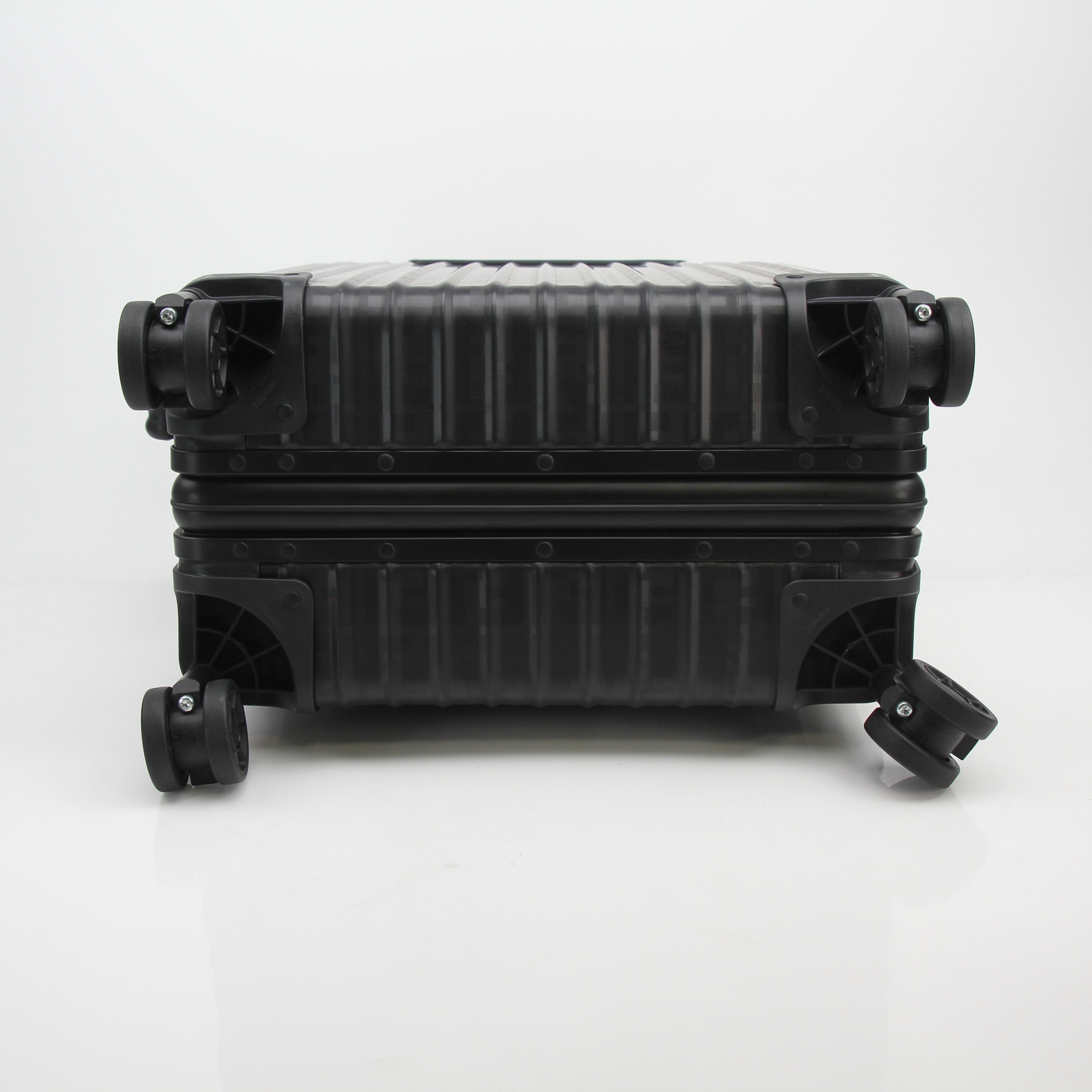 Fendi x Rimowa Black Aluminum Cabin Size Trolley