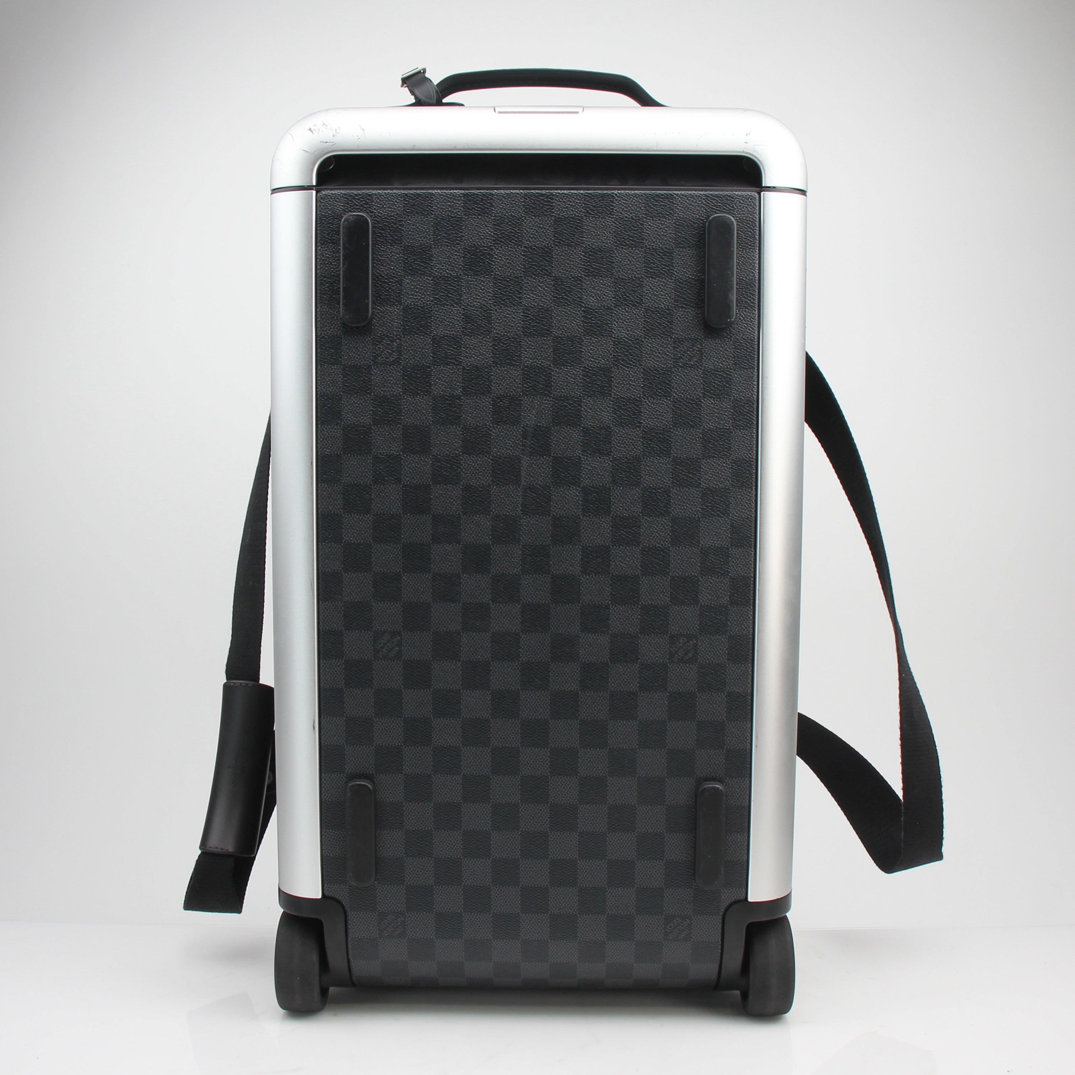 Louis Vuitton Horizon Soft Duffle Damier Graphite 55 Rolling Travel Bag