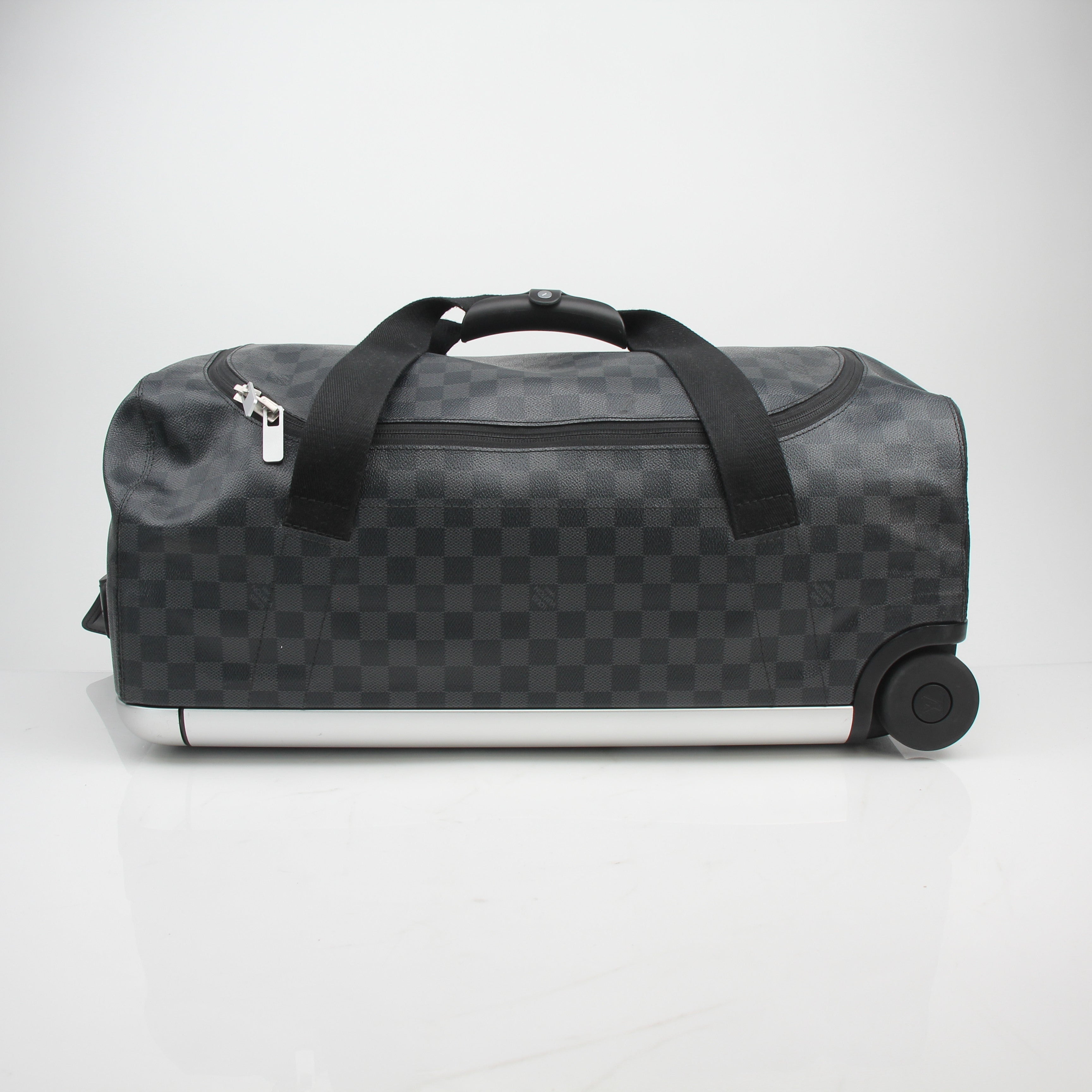 Louis Vuitton Horizon Soft Duffle Damier Graphite 55 Rolling Travel Bag