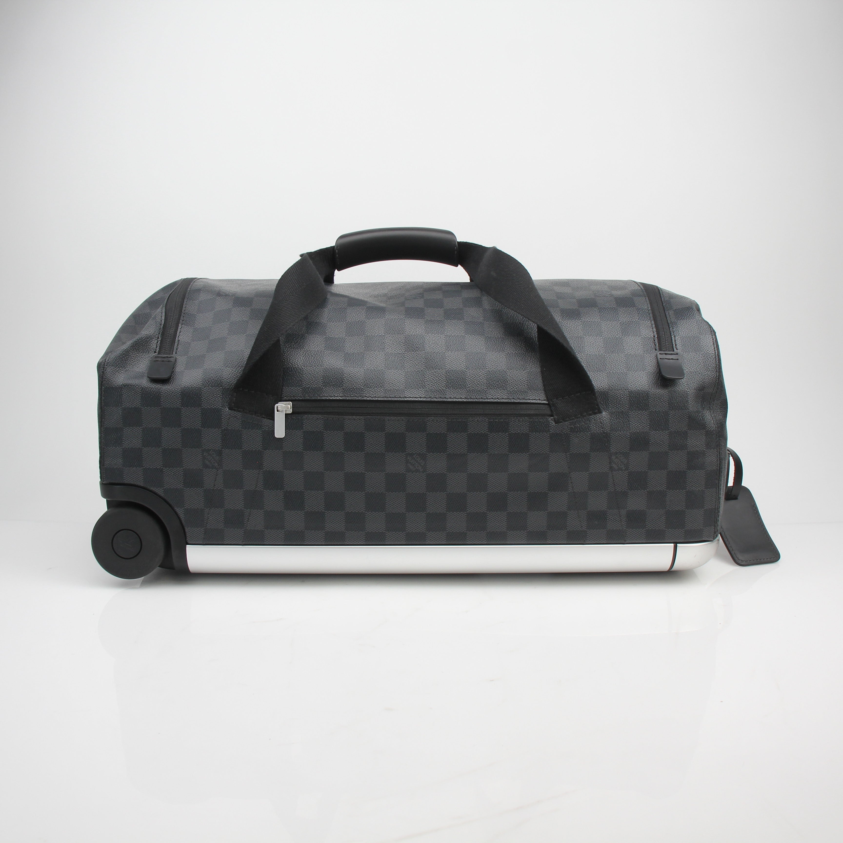 Louis Vuitton Horizon Soft Duffle Damier Graphite 55 Rolling Travel Bag