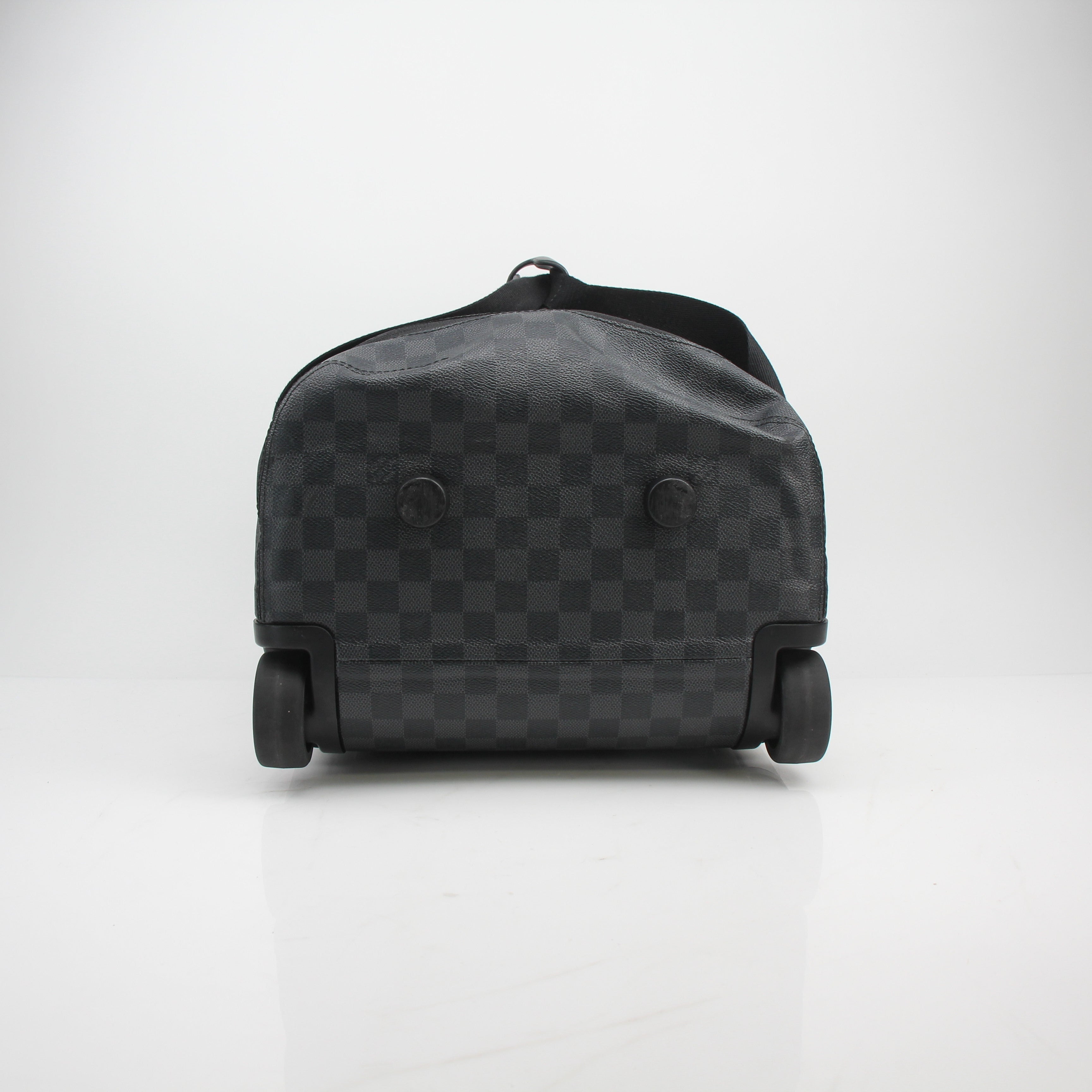 Louis Vuitton Horizon Soft Duffle Damier Graphite 55 Rolling Travel Bag