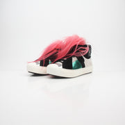 Fendi Karlito Fur High Top Sneakers