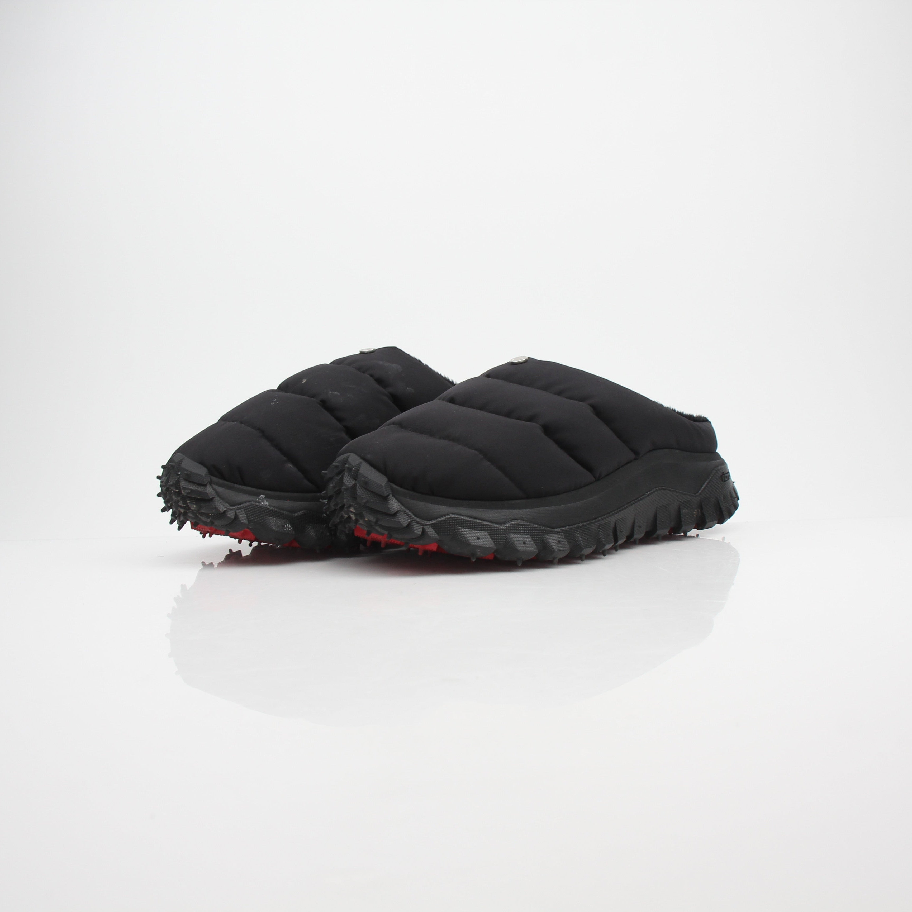 Moncler x Alyx Tailgrip Après Black Nylon Mules