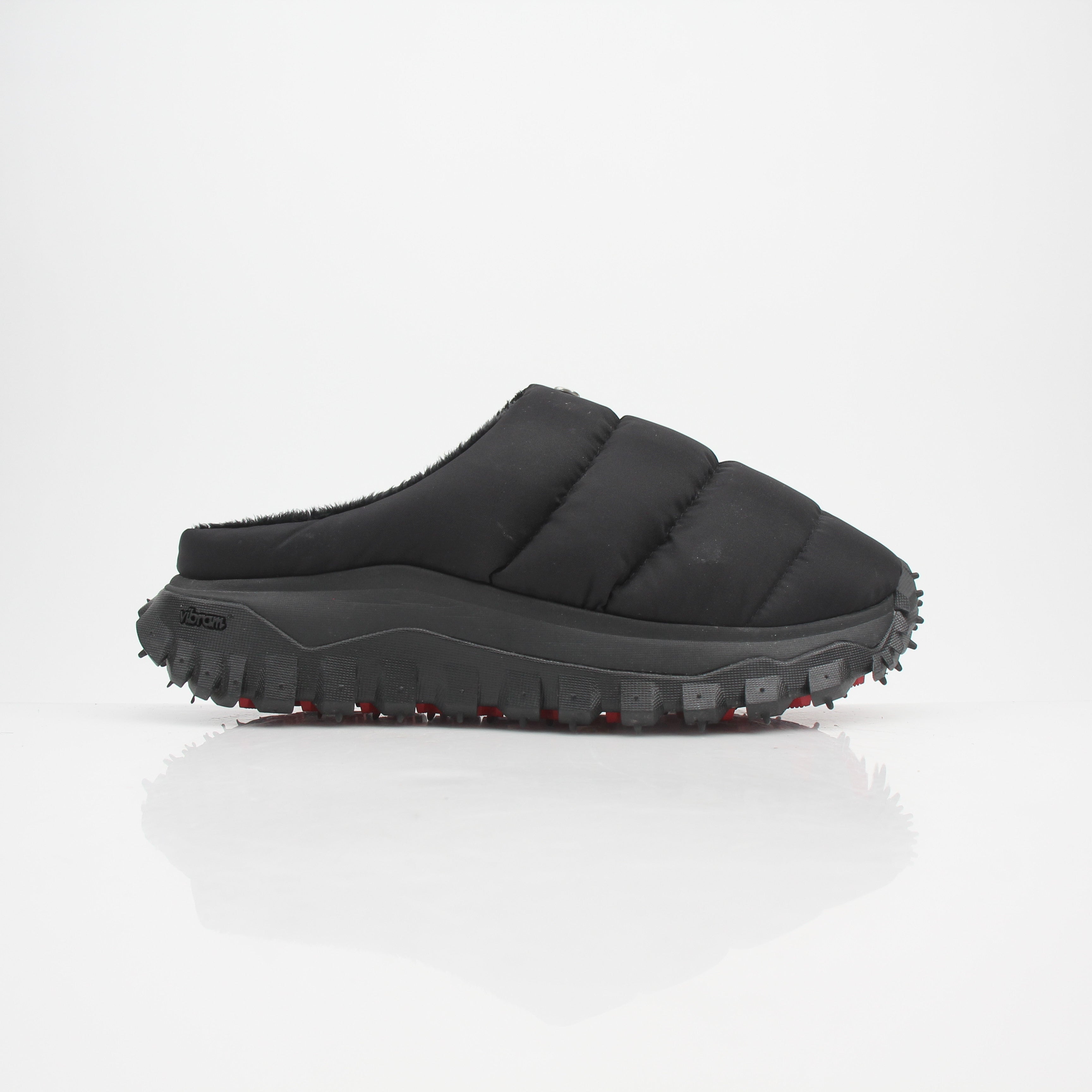 Moncler x Alyx Tailgrip Après Black Nylon Mules