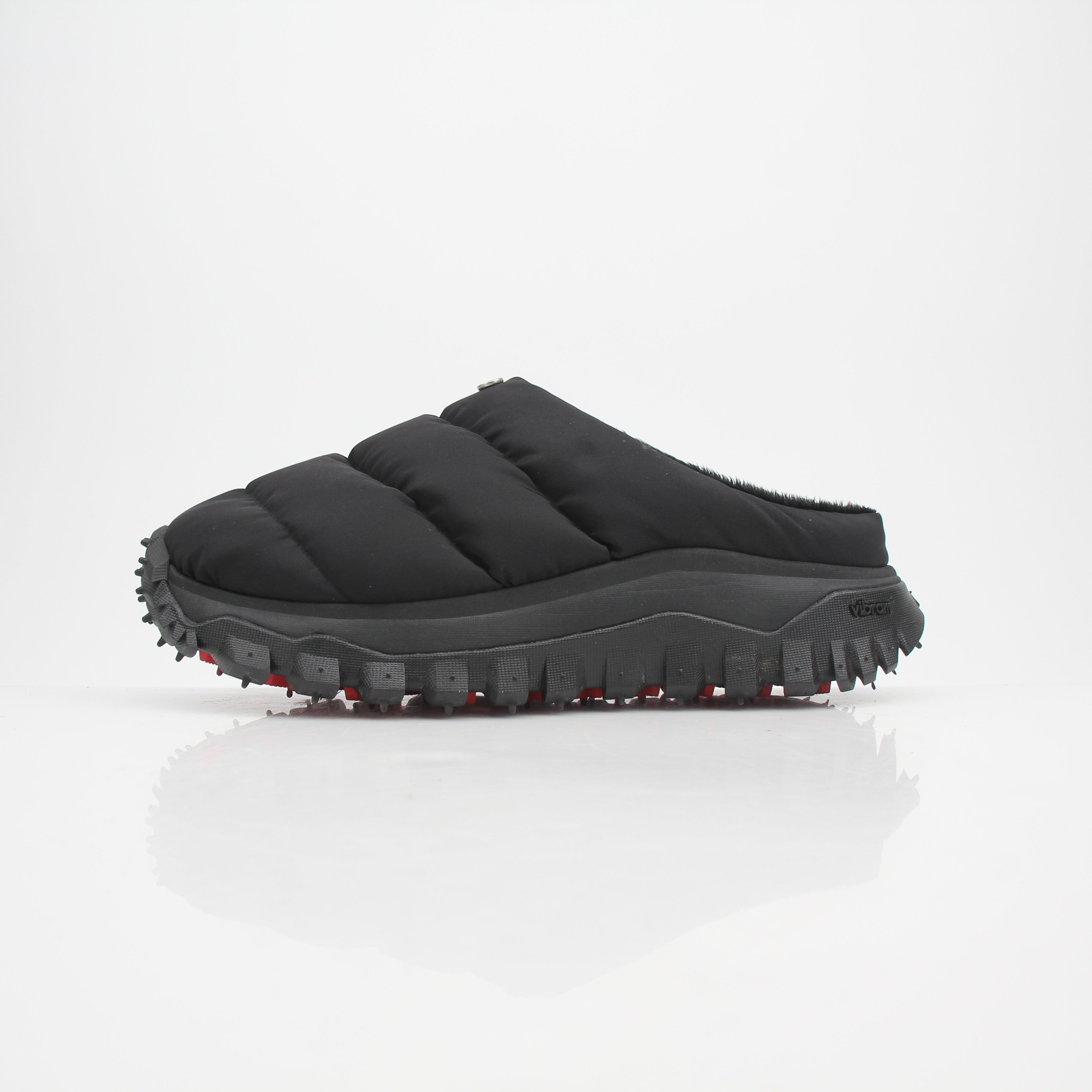 Moncler x Alyx Tailgrip Après Black Nylon Mules