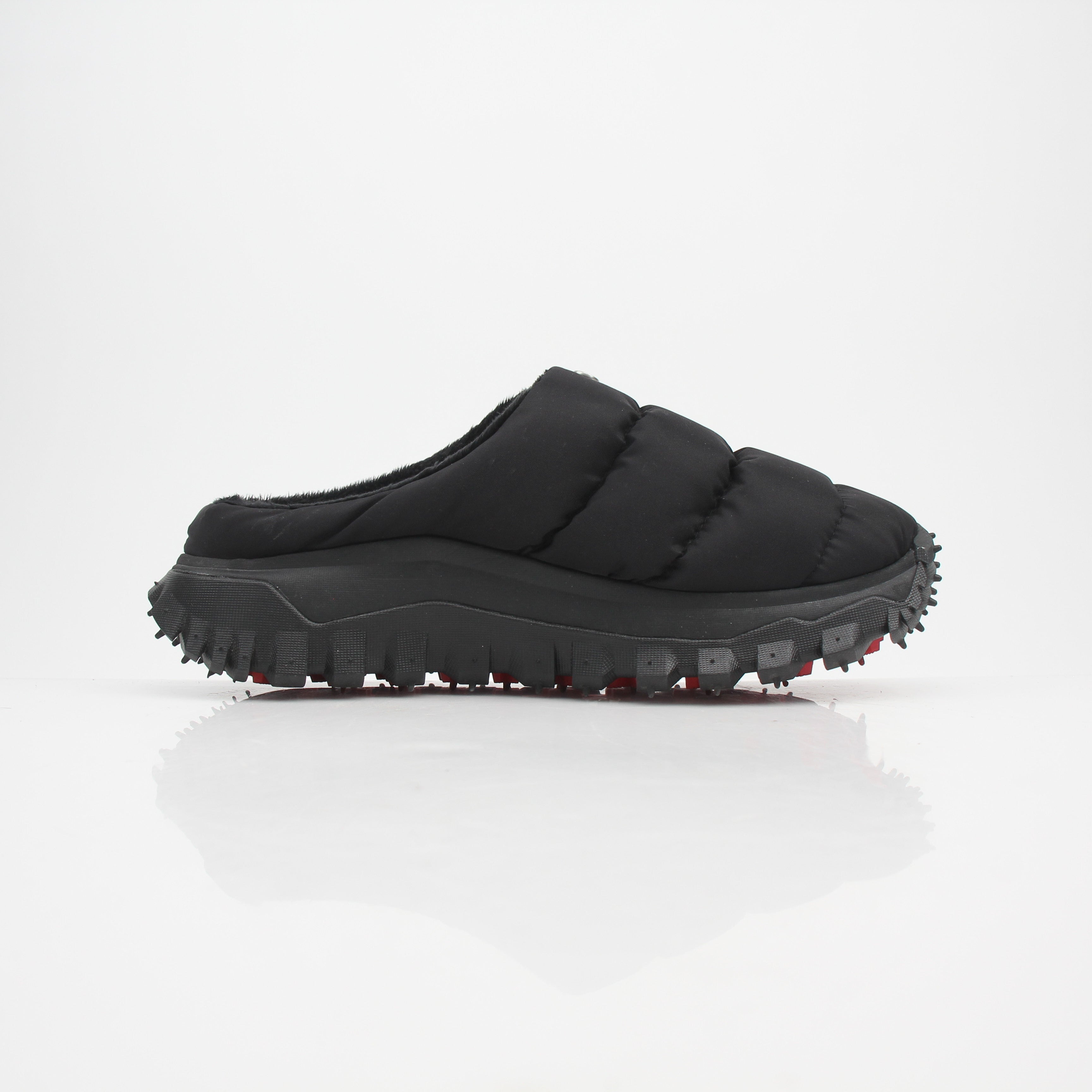 Moncler x Alyx Tailgrip Après Black Nylon Mules