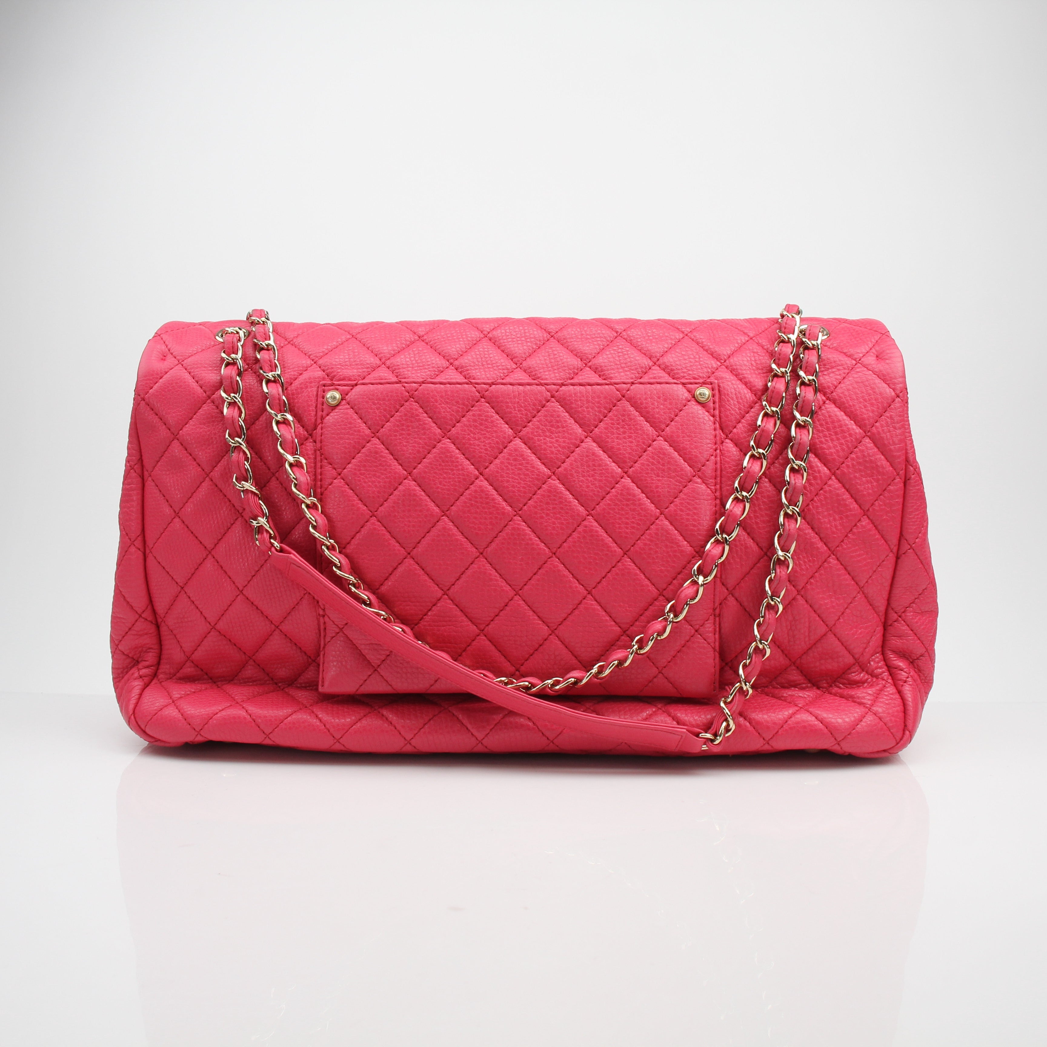 Chanel Quilted Caviar Travel Flap Bag