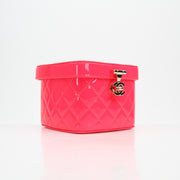 Chanel Mini Quilted Make Up Case