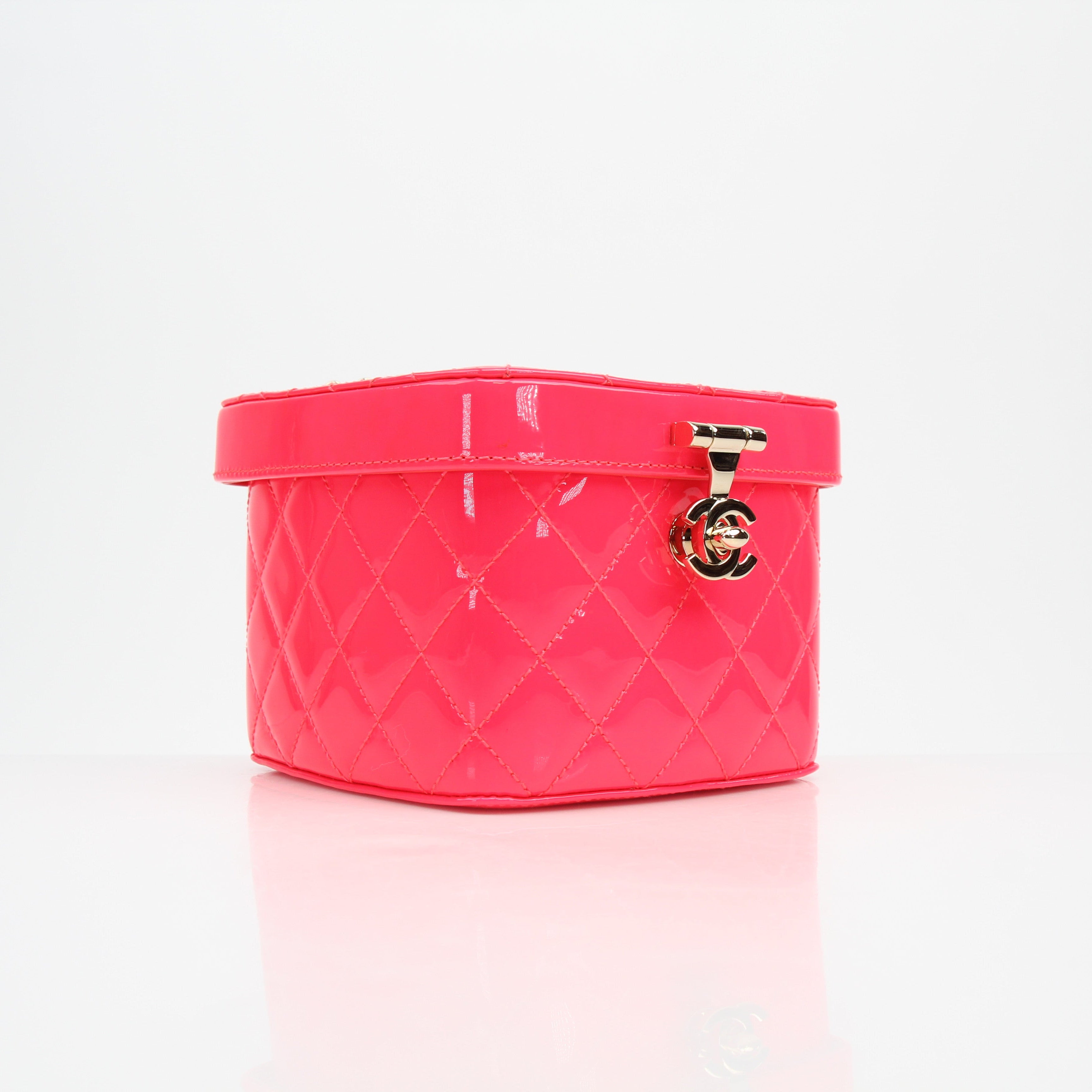 Chanel Mini Quilted Make Up Case